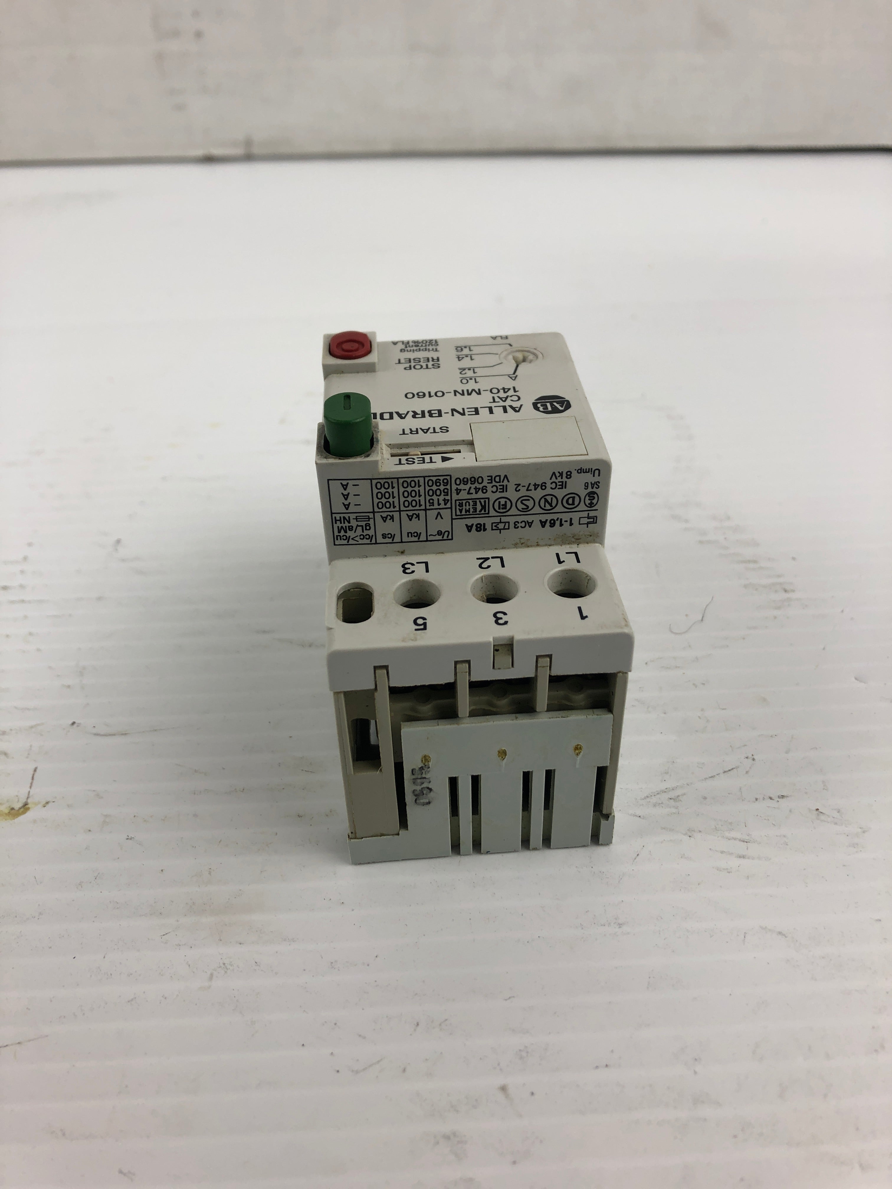 Allen-Bradley 140-MN-0160 Manual Motor Starter Series C