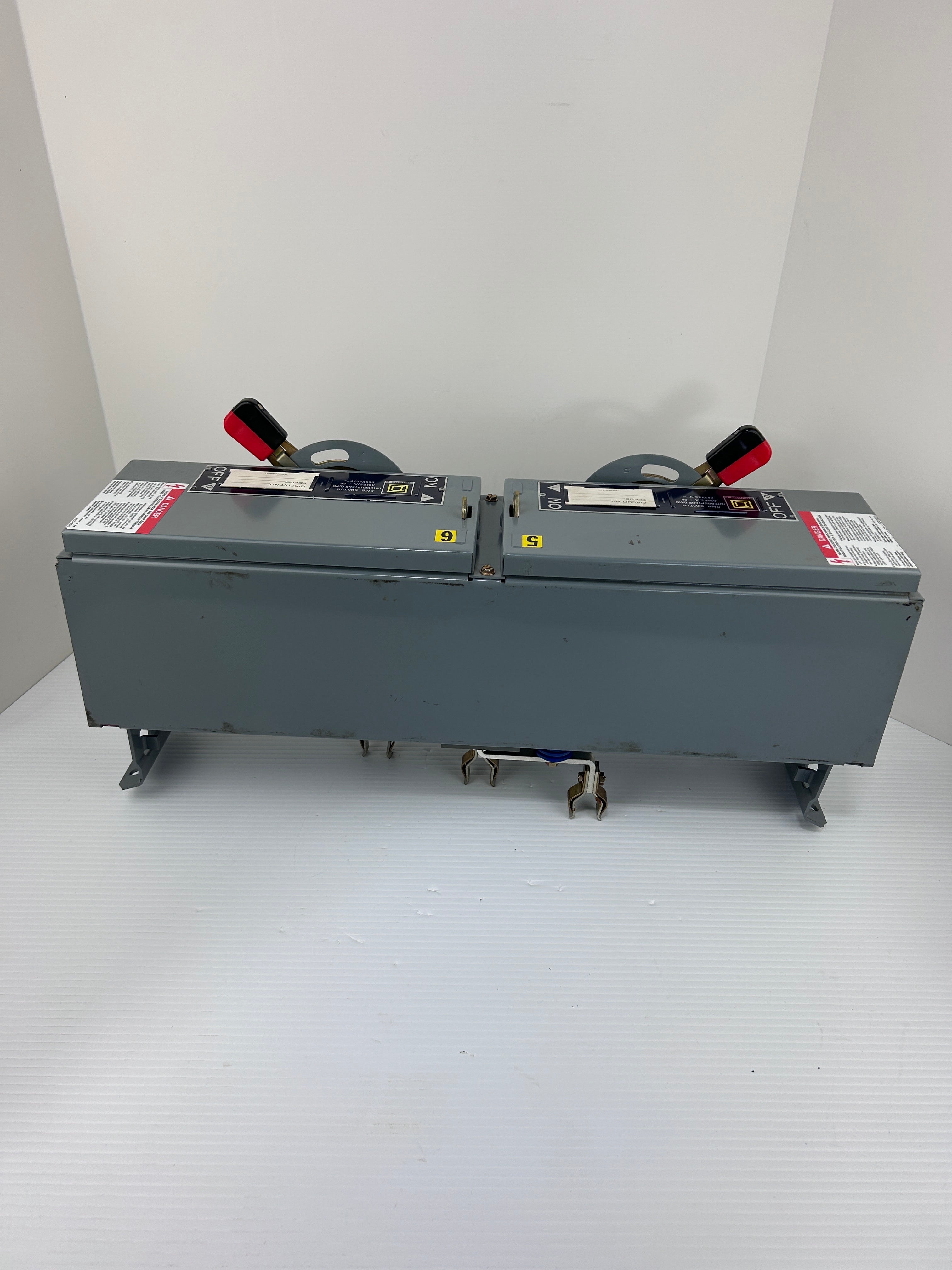 Square D QMB362TWRK Fusible Twin Branch Panelboard Switch Ser E1 60A 3PH 600 VAC