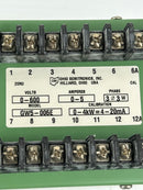 Ohio Semitronics GW5-006E Transducer 0-600 Volts 0-5 Amps 3 Phase