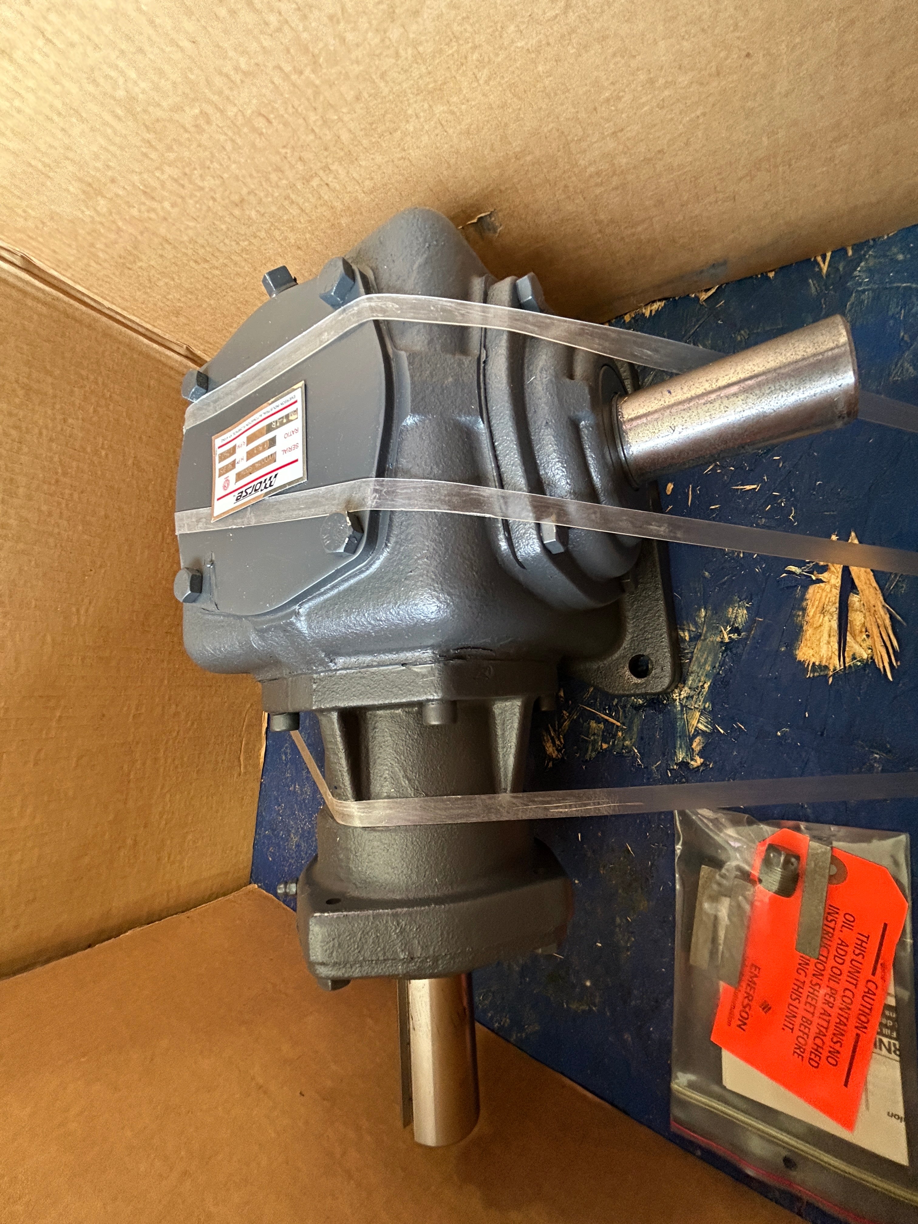 Morse MY0025 Miter Gear Box 8M 1-LR 1.5:1 Ratio 36.95HP 1750 RPM MY0025-S02K