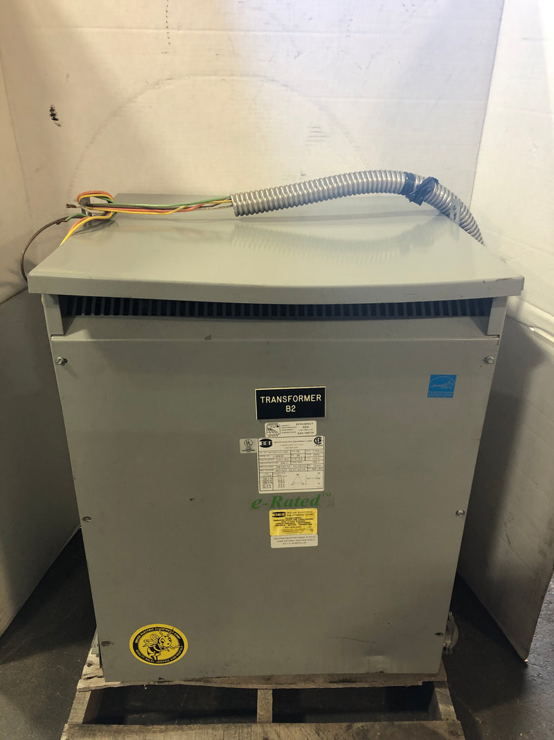 Bruce Electric Equipment BA75BN1/S1/Z/BE Transformer 75KVA 3PH with Hose