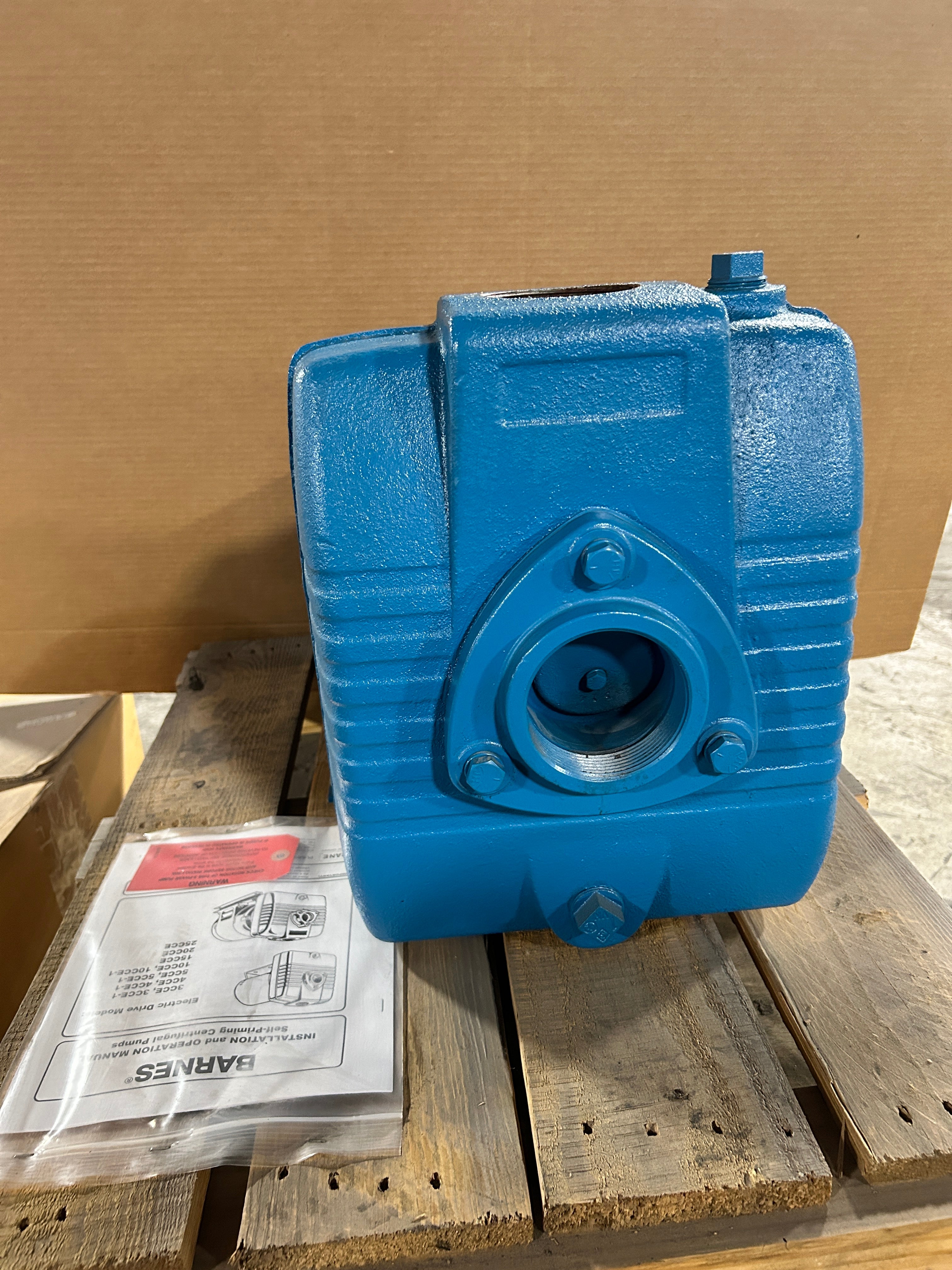 Crane Barnes 25CCE 15HP Centrifugal Pump US Motors 200-230/460V 3PH 028512 NOS