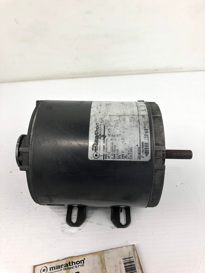 Marathon Electric 13VG37 Pump Motor 1/3 HP 1 Phase 1725/1425 RPM 5KH32GNB815X