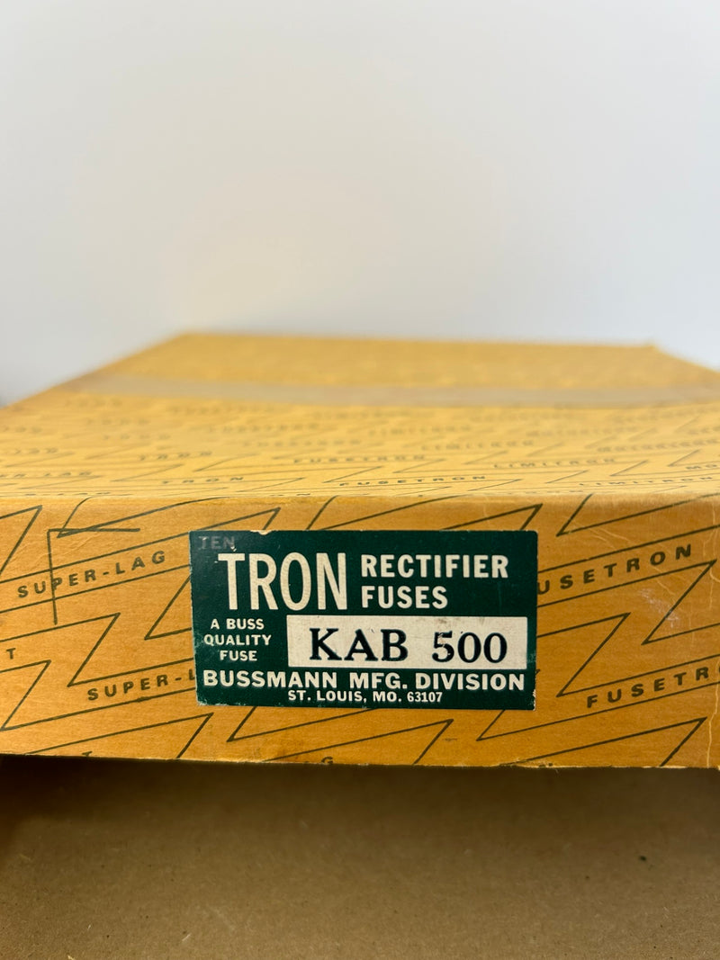 Bussmann KAB 500 Tron Rectifier Fuse 250V 500A - Box of 7