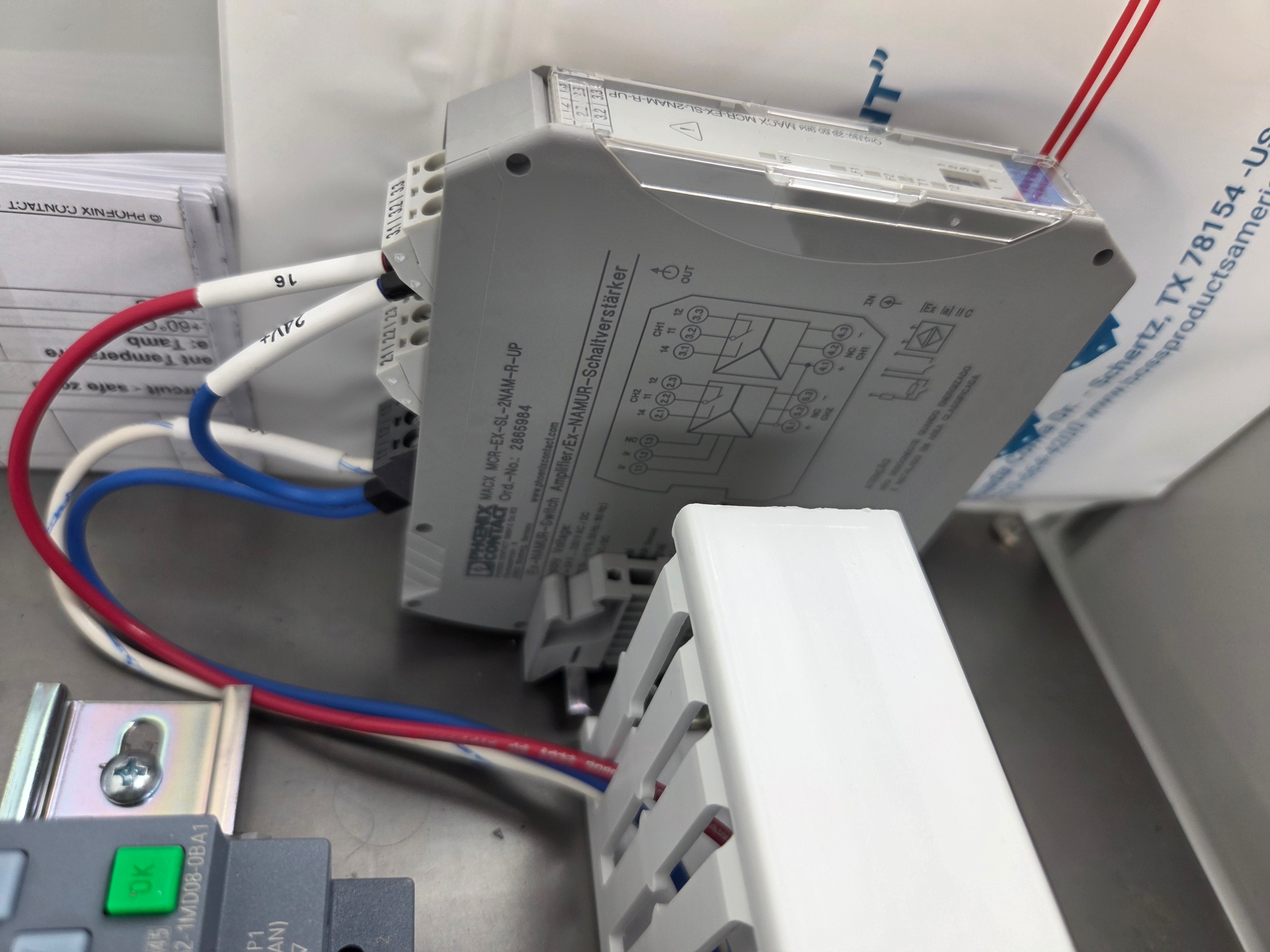 Boss Products CP05 NRV Explosion Isolation Control Panel Siemens LOGO! 8.3 PLC