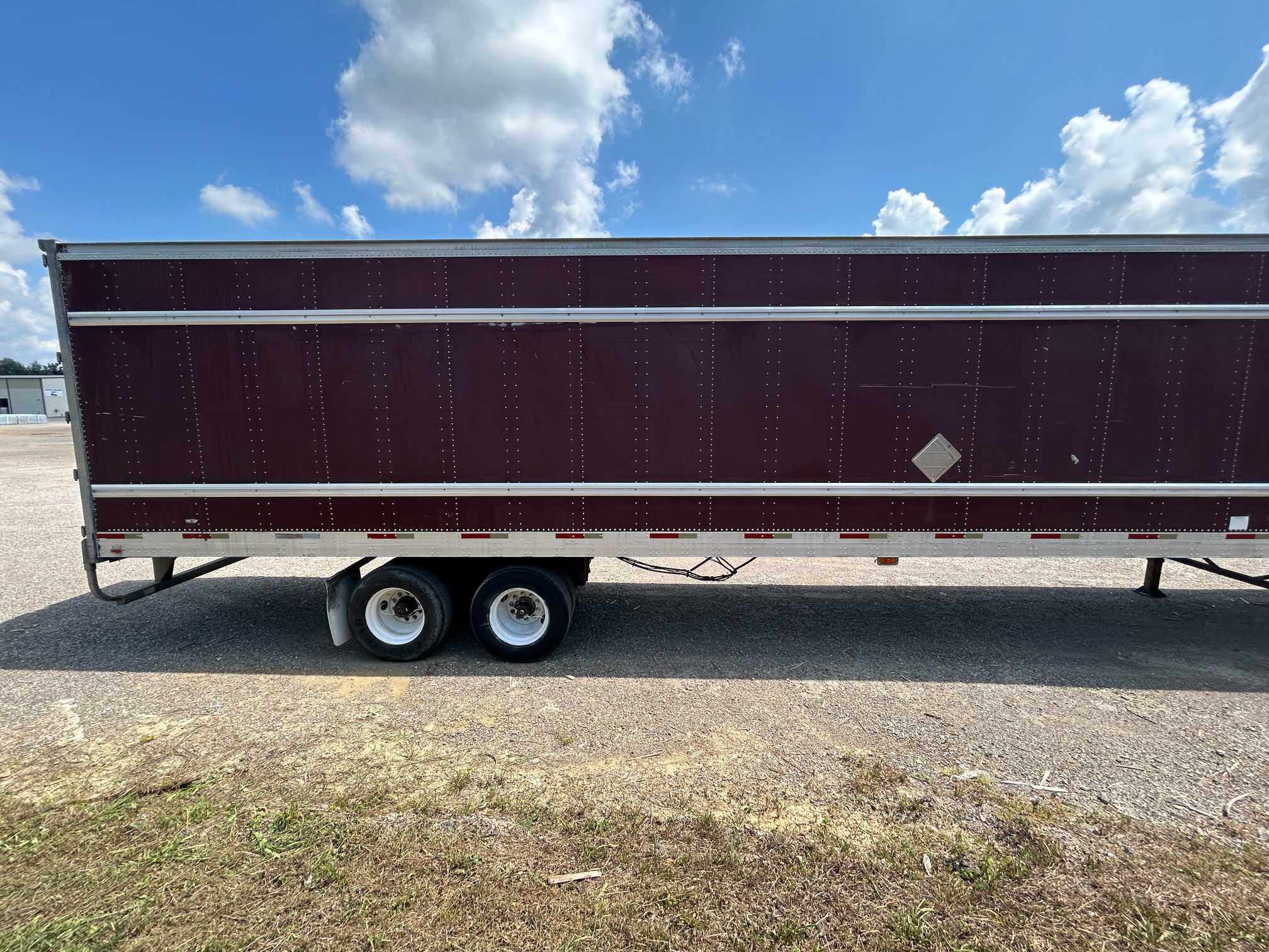 2004 Trailmobile 53' Dry Van Semi Trailer Air Ride Swing Doors 2MN01JAH541001015