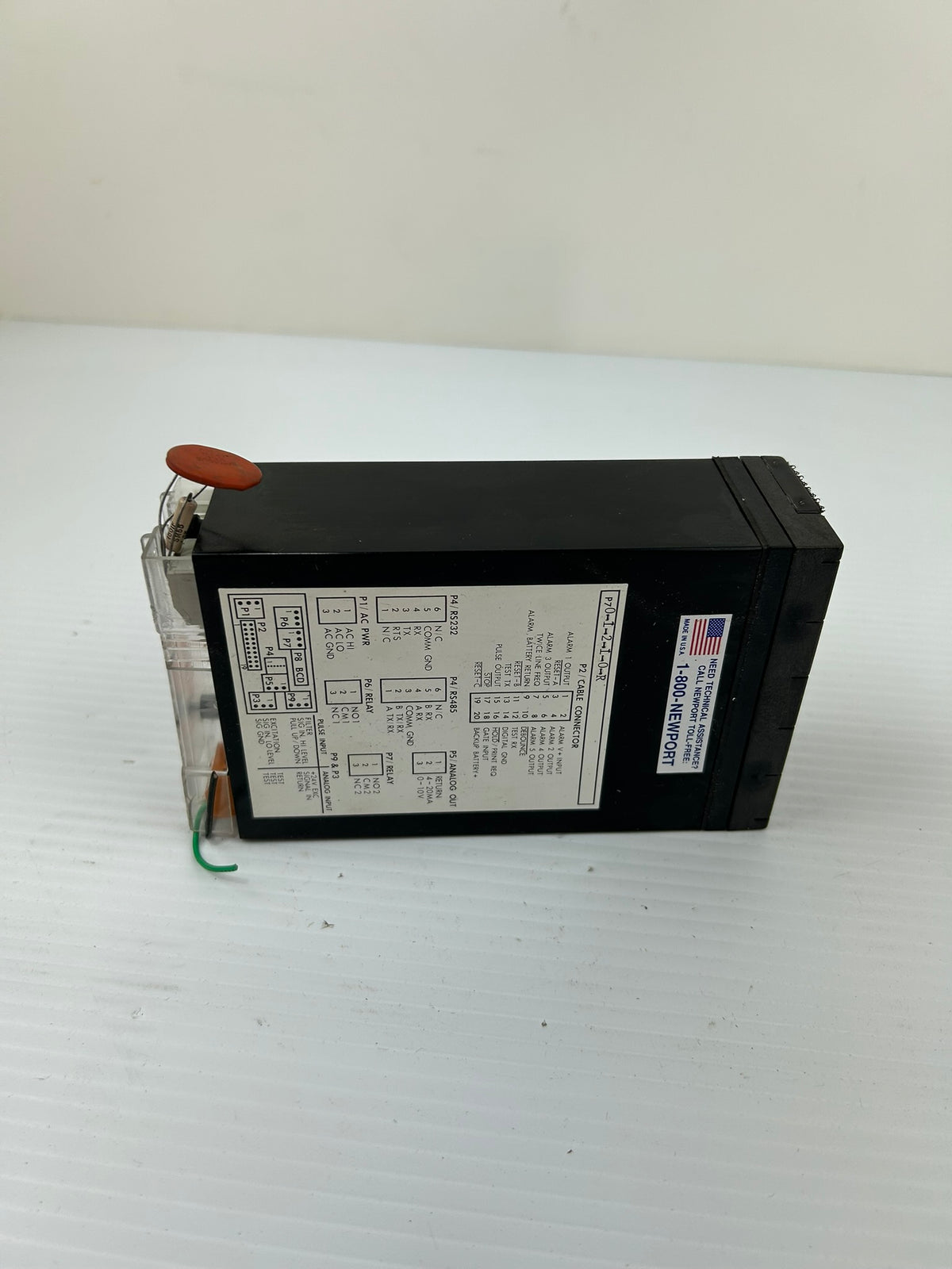 Newport P7000 Process Controller P70-1-2-1-0-R Digital Display RS232 RS485