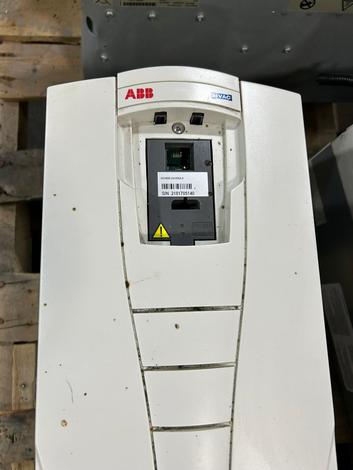 ABB ACH550-UH-078A-4 HVAC Variable Frequency Drive 60HP 45kW 380-480V 3PH