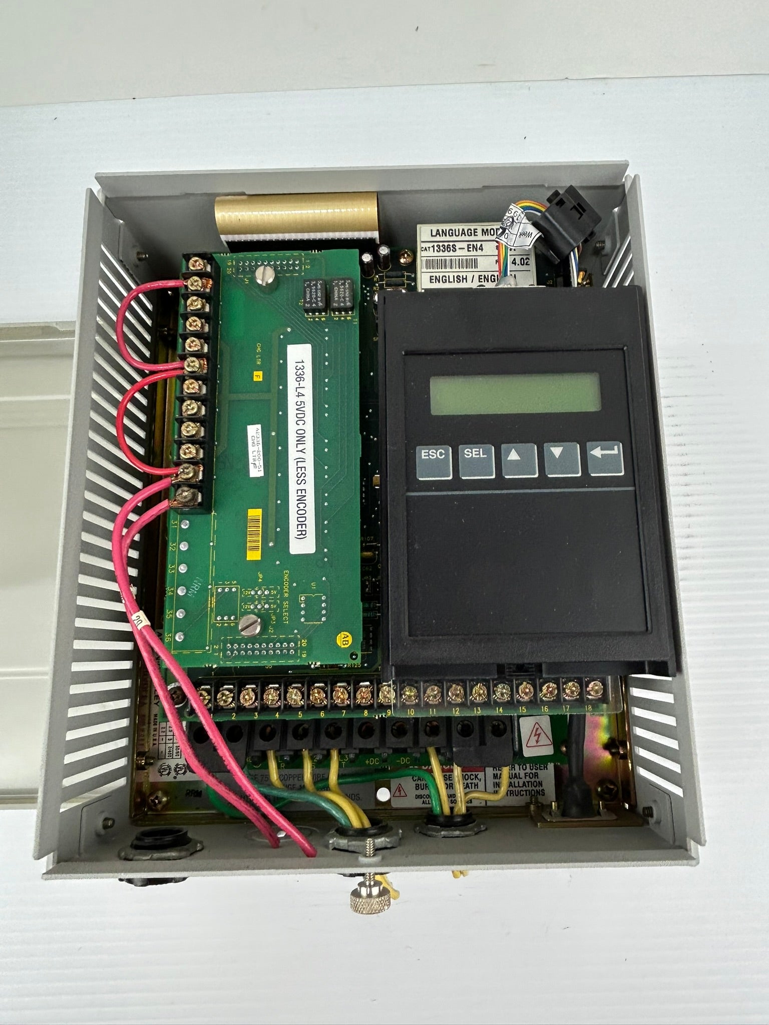 Allen-Bradley 1336S-BRF10-AA-EN4-HAP Sensorless Vector Drive 1336 Plus Series D