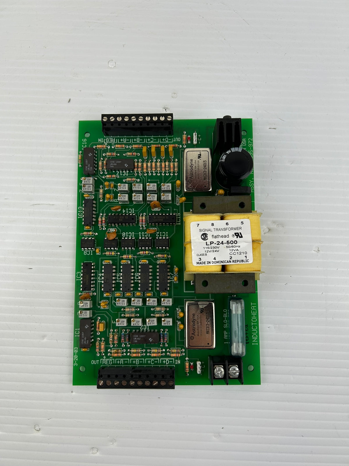 Inductoheat 31035-972 11510-355 Industrial PCB Circuit Control Board