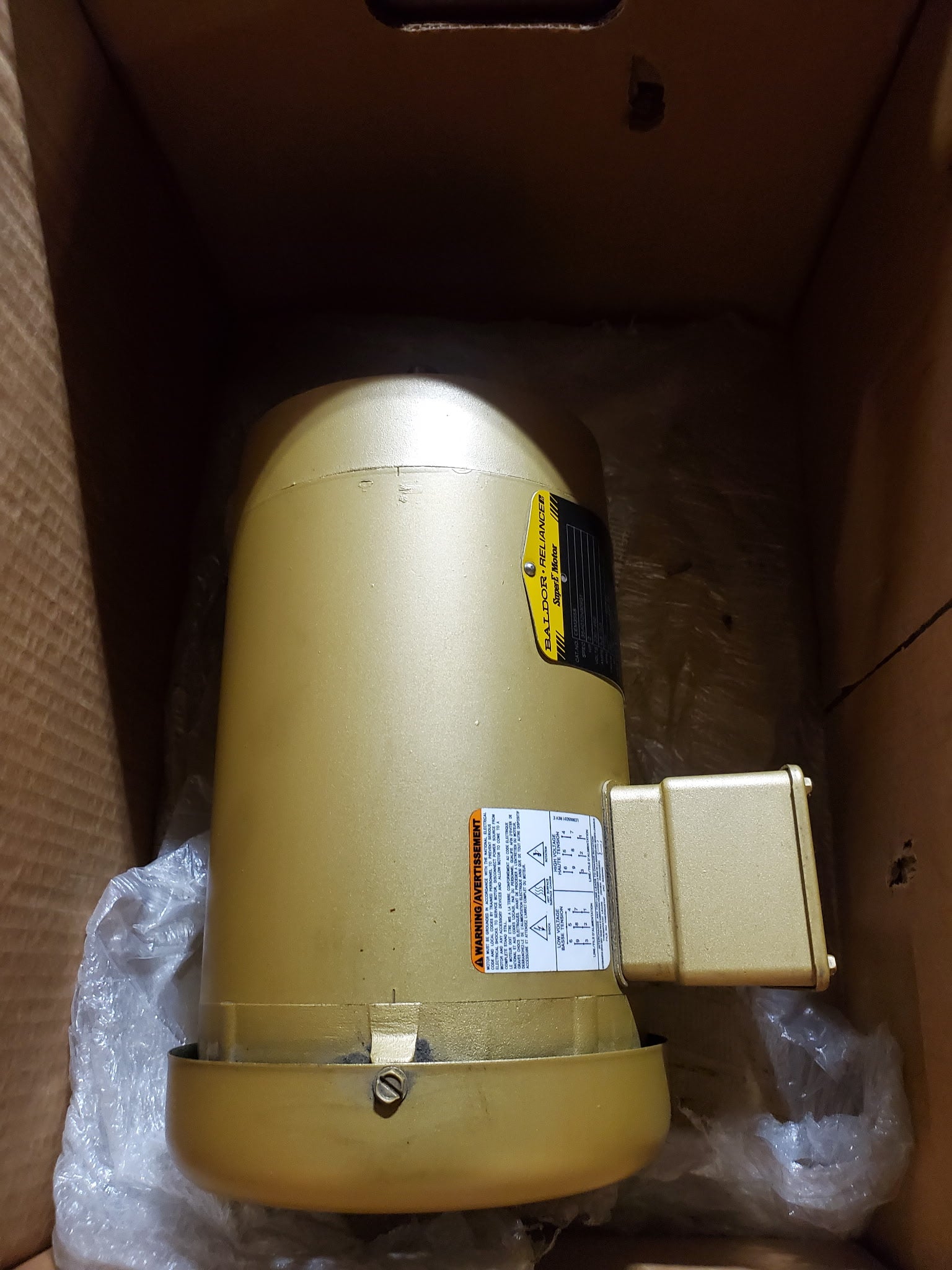 ABB Baldor Reliance CEM3558 Super-E 2HP 3PH TEFC 56C 230/460V Electric Motor