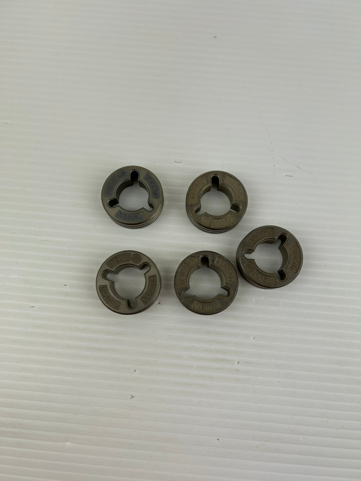 Miller 053706 Drive Roll 1/16U 1.6mm - Lot of 5