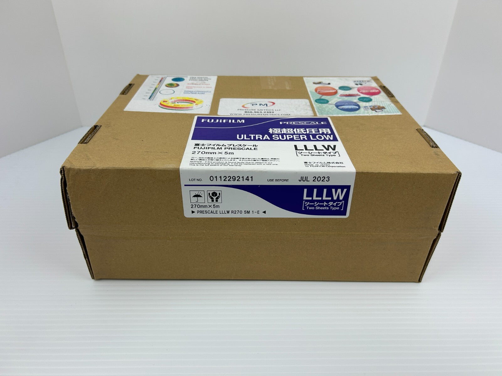 Fujifilm Prescale LLLW-R270-5M-1-E Ultra Super Low Film LLLW LLLW-R270-5M-1 7/23