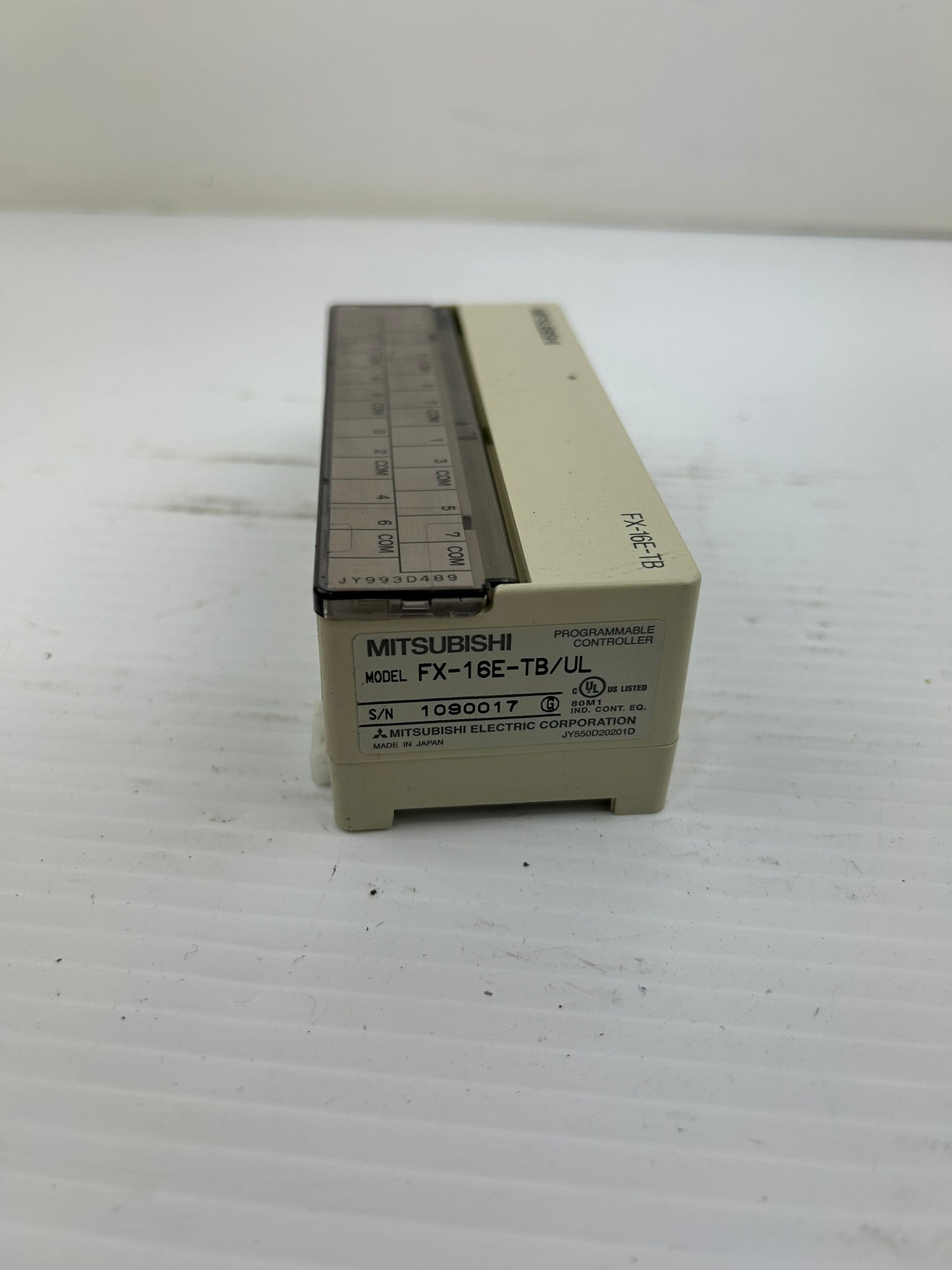 Mitsubishi FX-16E-TB/UL Terminal Block Programmable Controller FX-16E-TB