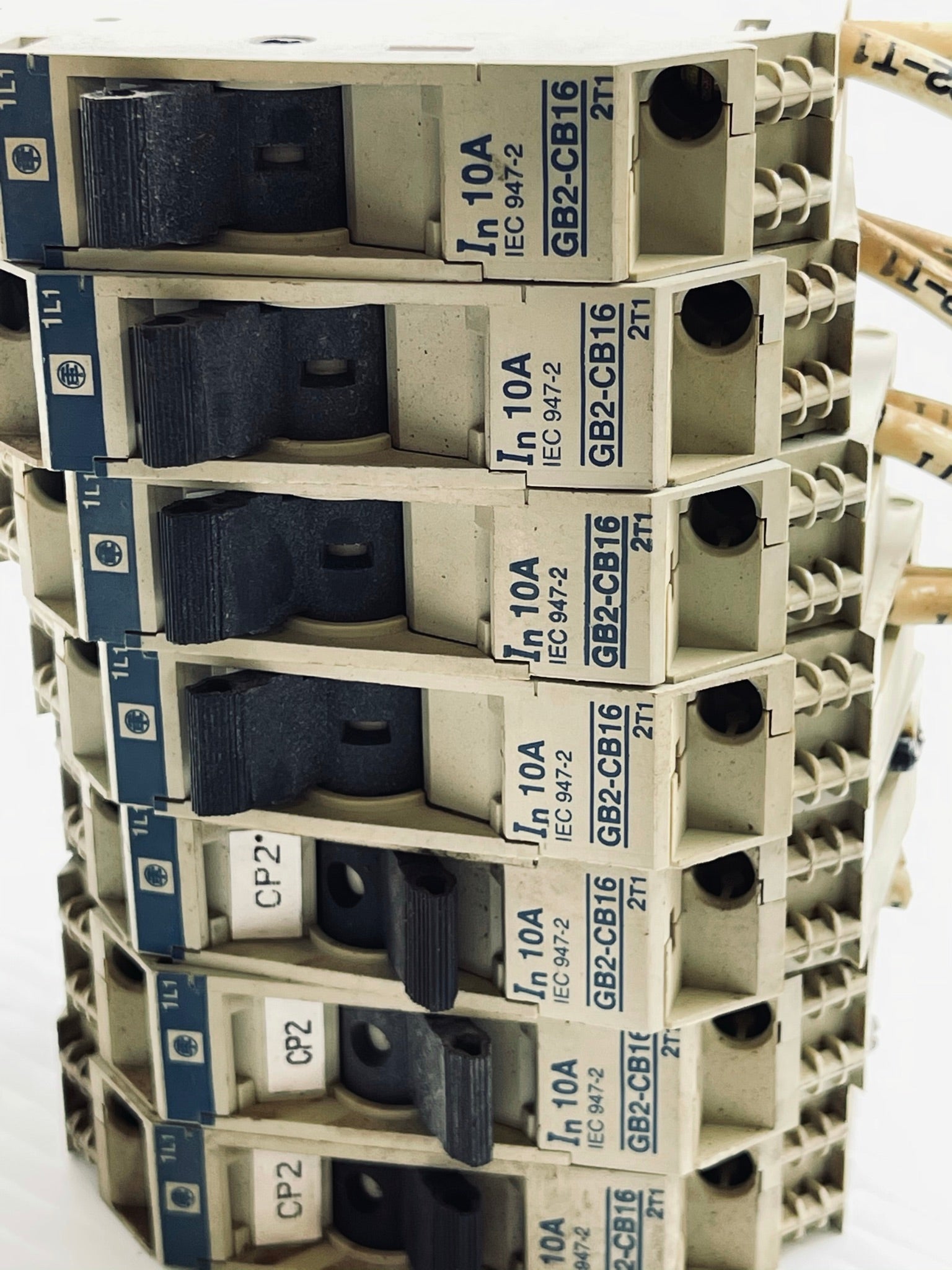 Telemecanique 10 AMP Circuit Breaker GB2-CB16 - Lot of 7