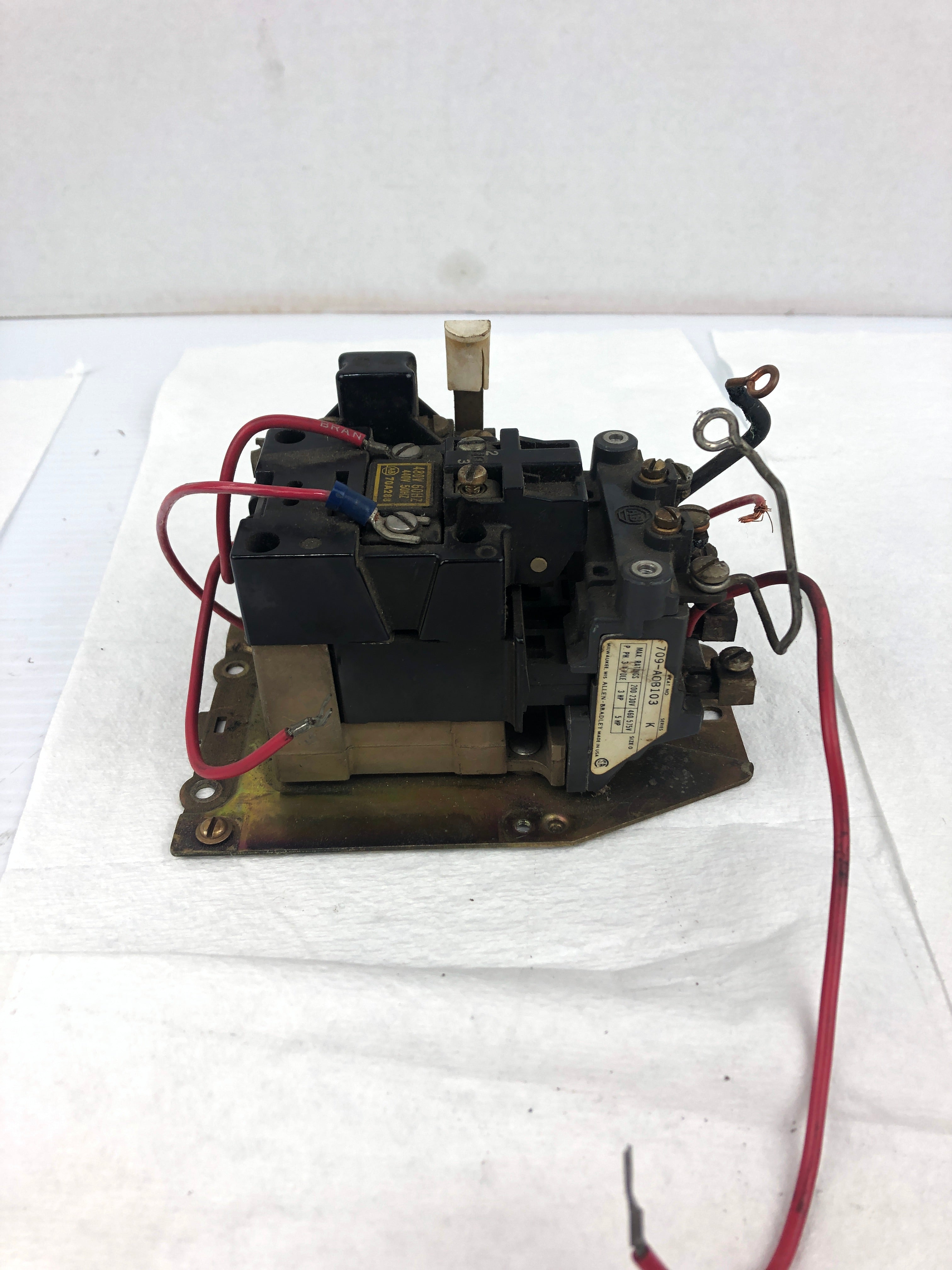 Allen Bradley 709-AOB103 Starter Series K 70A288 Coil 440/480V