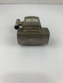 SMC VNC211A Process Valve with 15 mm Port and Metal Tee Fitting