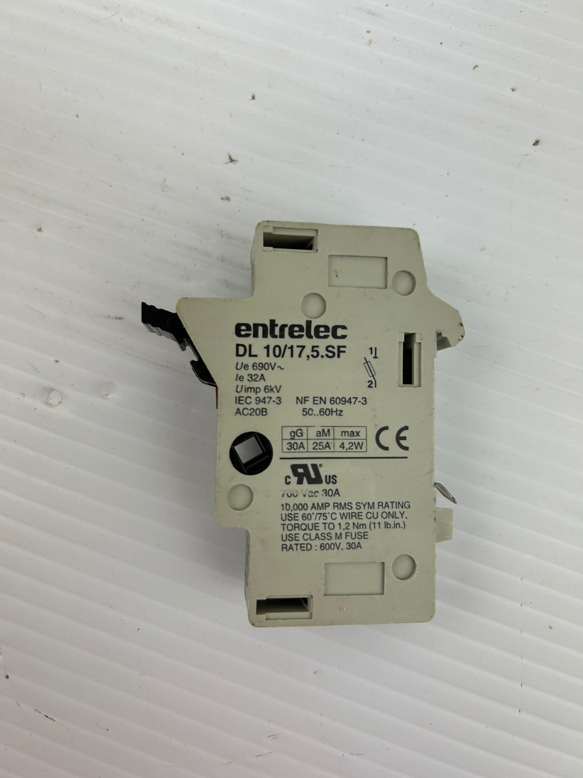 Entrelec DL 10/17,5.SF Fuse Holder 10,3 x 38 - Lot of 23