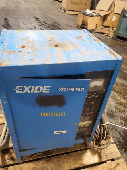 Exide ES1412-38-E System 1000 Battery Charger 60 Hz, 1 Phase, 12 Cells