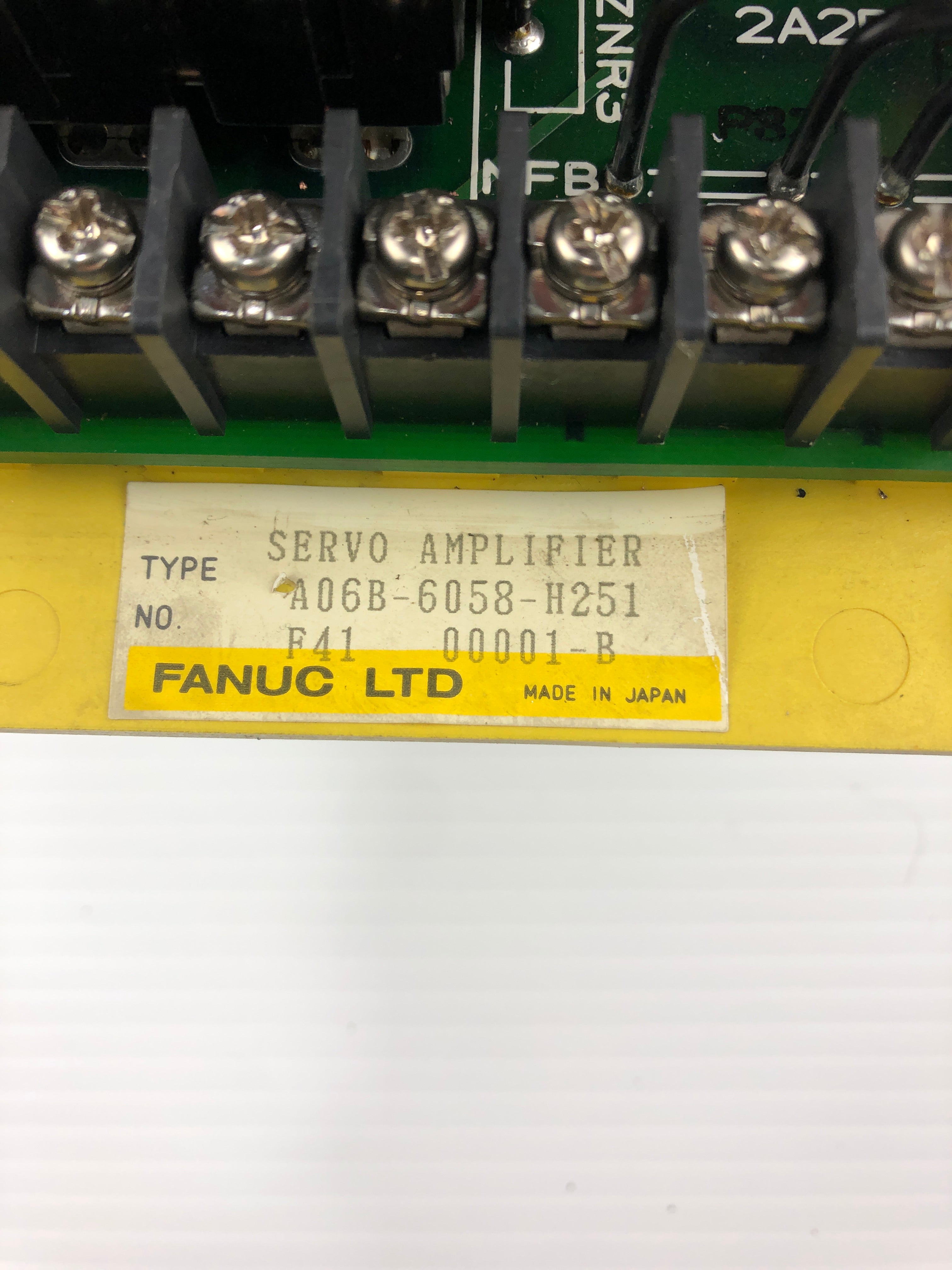 Fanuc A06B-6058-H251 Servo Drive Amplifier