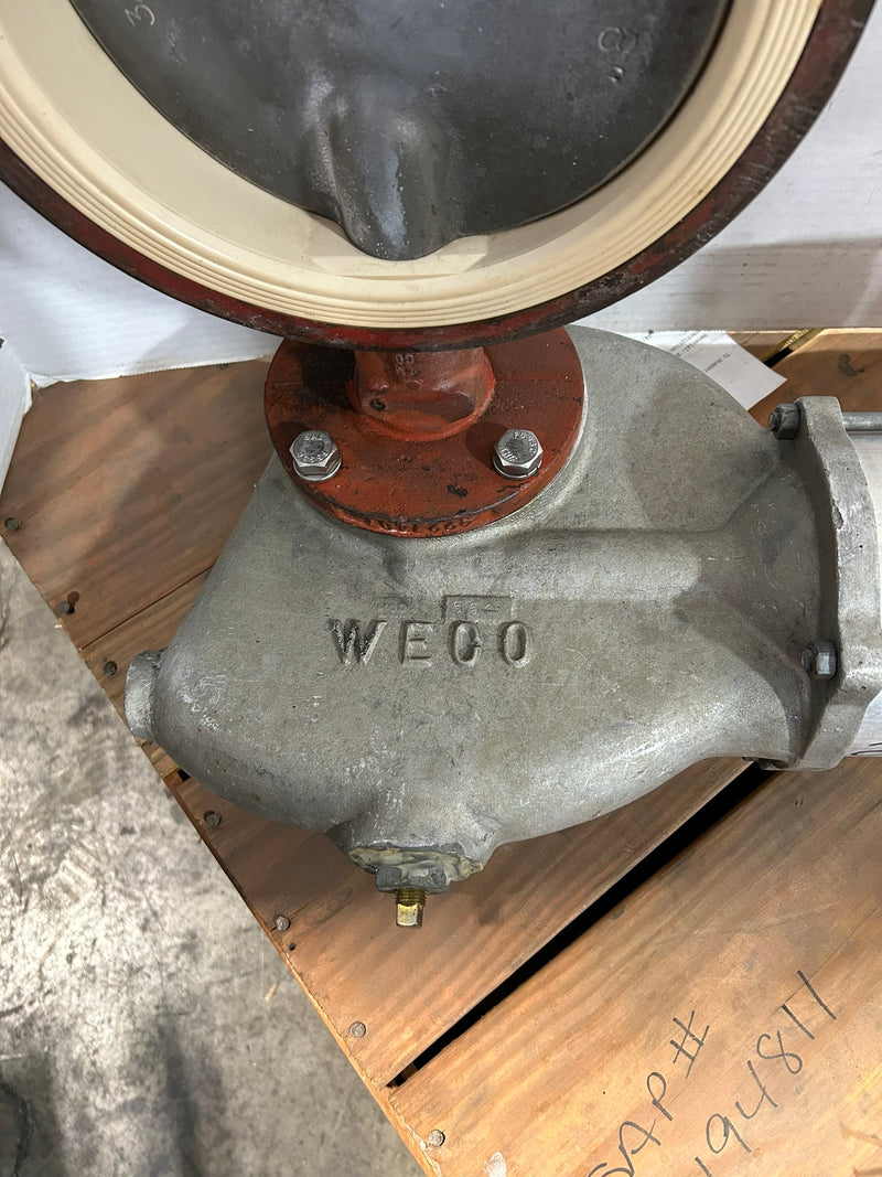 Weco 3229141 Gate Valve 8" Diameter Opening