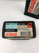 Hobart AWS 7018 Electrodes 1/8" 10 Lb. - Lot of 45 Sticks