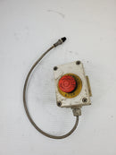 Emergency Stop Button Switch Left Mount with Cable KRL-45/CM