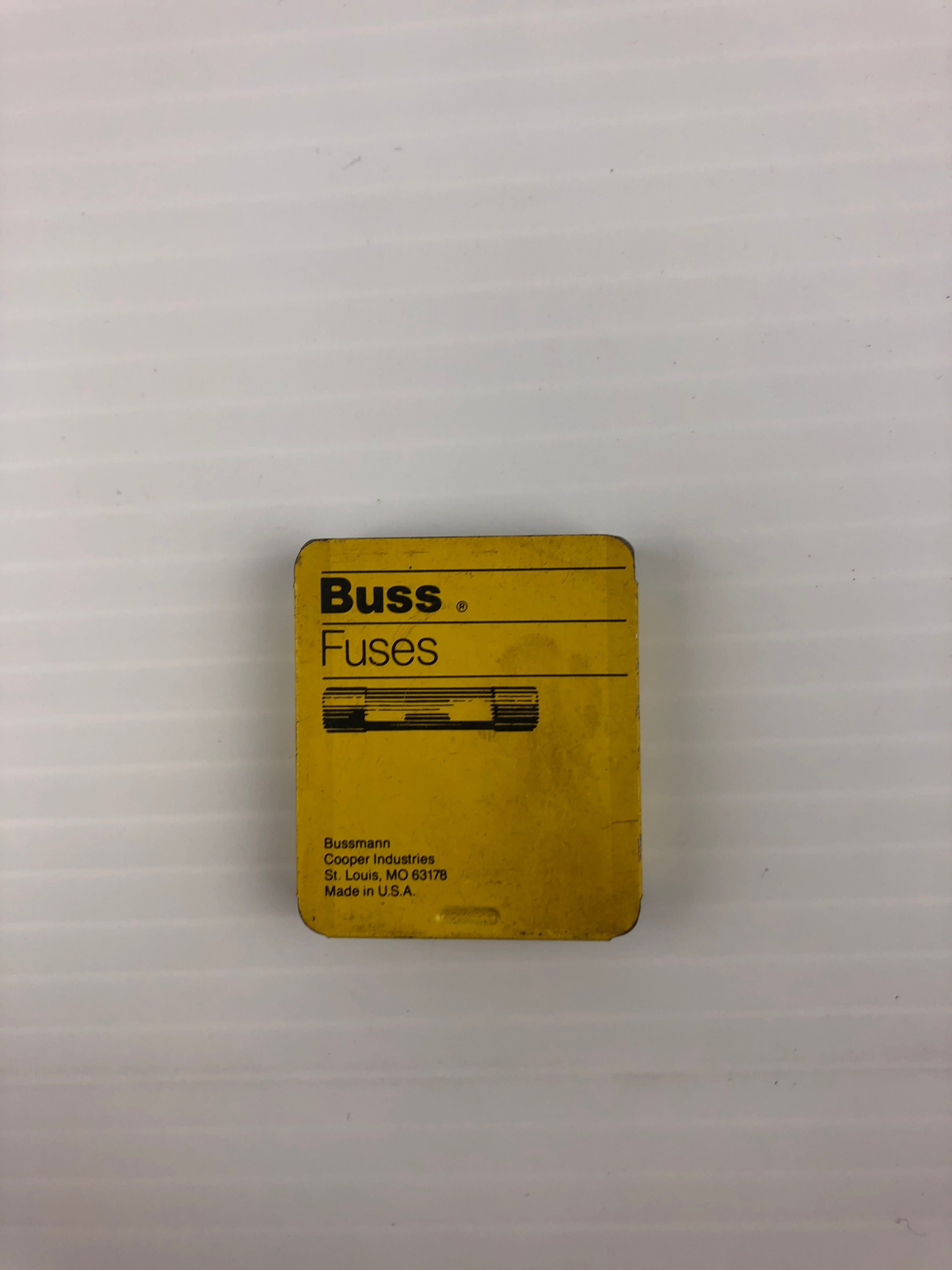 Buss Fuses MDL-1/8 Mini Fuse - Lot of 4
