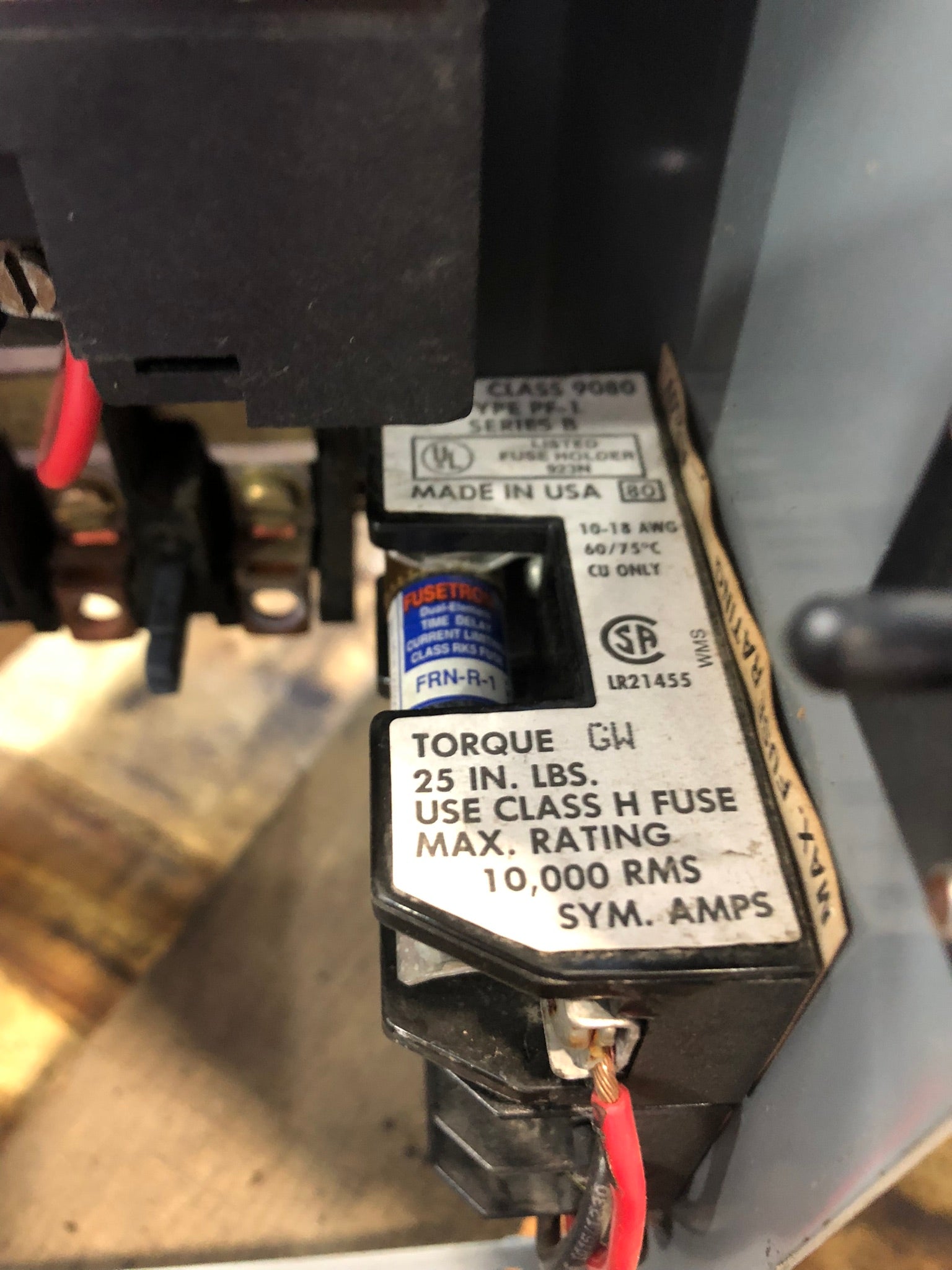 Square D G-271415 MCC Unit 2068596-A.001 70A Size 2 25HP 480V