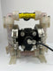 Sandpiper PB½-A Double Diaphragm Pump Wilkerson R16-03-000A Pressure Regulator