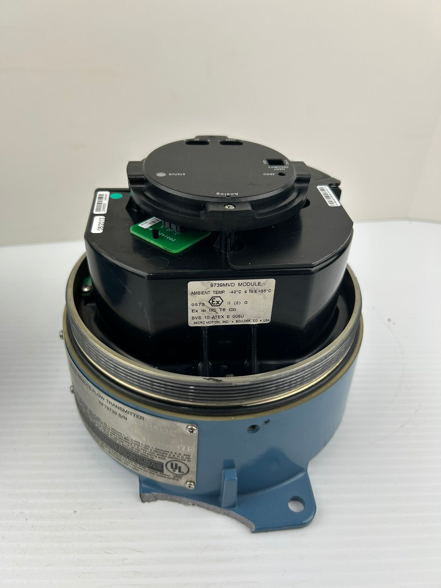 Micro Motion RFT9739E4SUJ Elite Remote Flow Transmitter 85-250V Check Condition