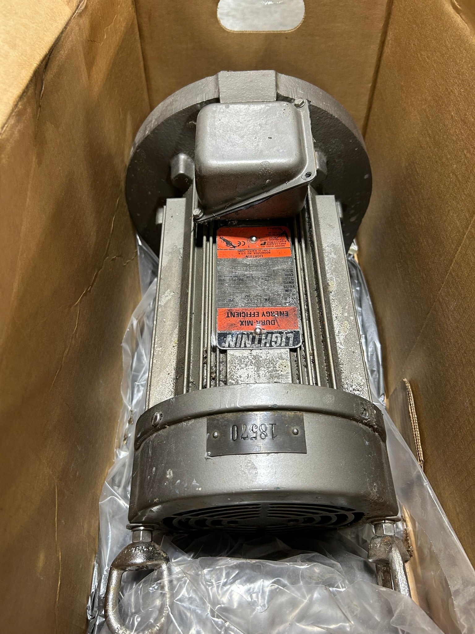 Lightnin B79R4932M-BB Dura-Mix Energy Efficient AC Motor 5HP 3PH 1725 RPM X56YZ
