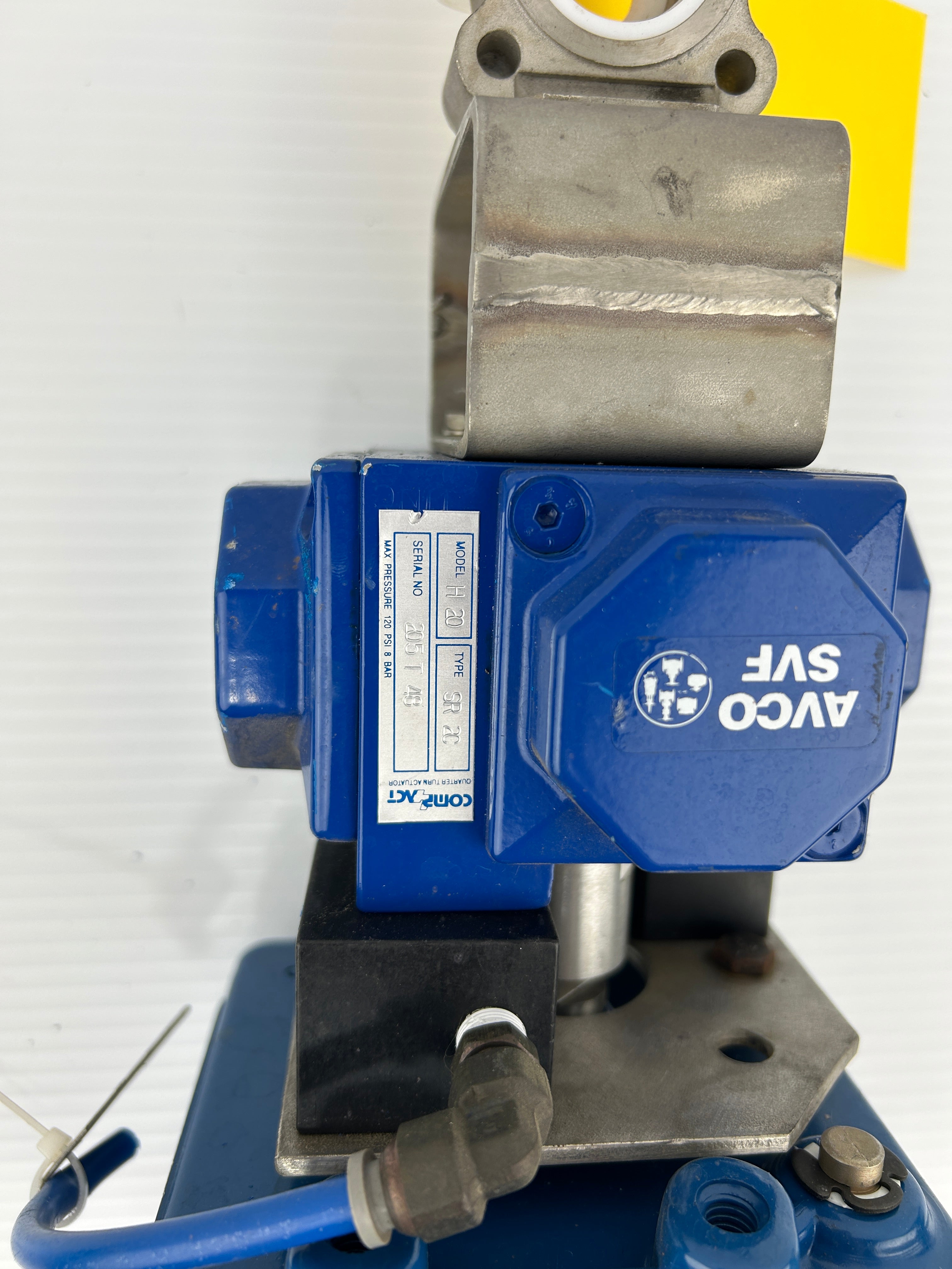 Compact H20 SR 2C Actuator SVF Valve Pneumatic Positioner 1/2" B66666TT-SE-HS-20