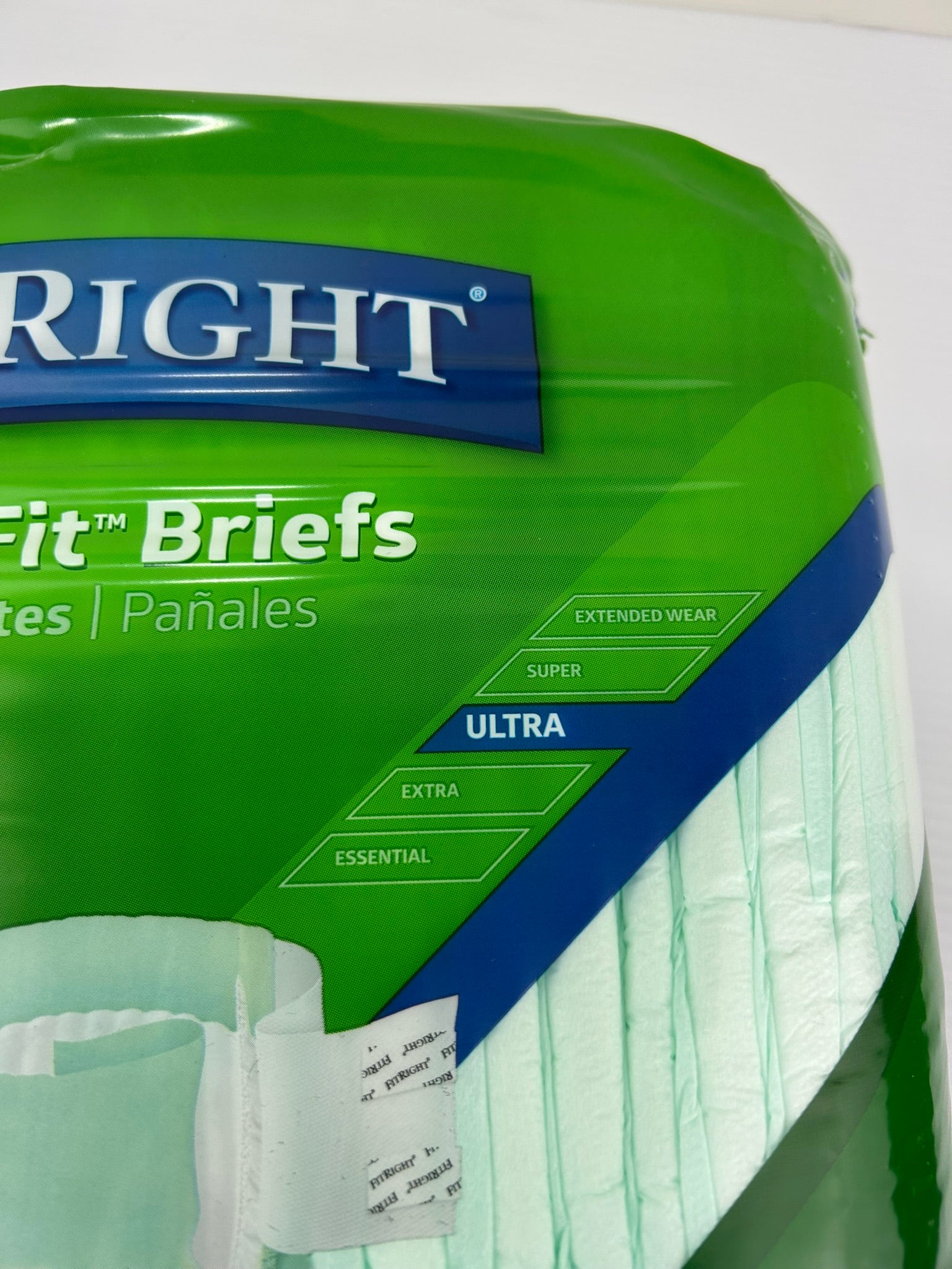 FitRight Optifit Briefs 2XL Ultra Adult Diapers - 60 to 70 Inches - Pack of 20