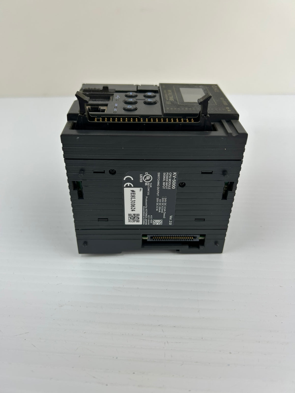 Keyence KV-5000 Ver. 2 CPU Module Realtime Logic Controller PLC Ethernet USB
