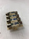 Fusetron Fuses with Plastic Holders 736FU2 FNA-1, FNA-2, FNA-3 - Lot of 5