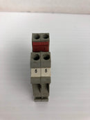 Phoenix Contact UT4 Terminal Block 600V 30A 2P - Lot of 4