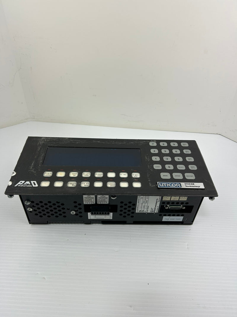 Uticor Technology 76711-16 Programmable Message Display PMD 450 Rev D 50/60Hz