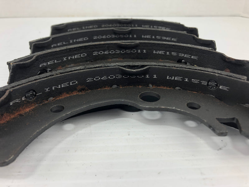 Parts Master FB546 Rear Brake Shoes