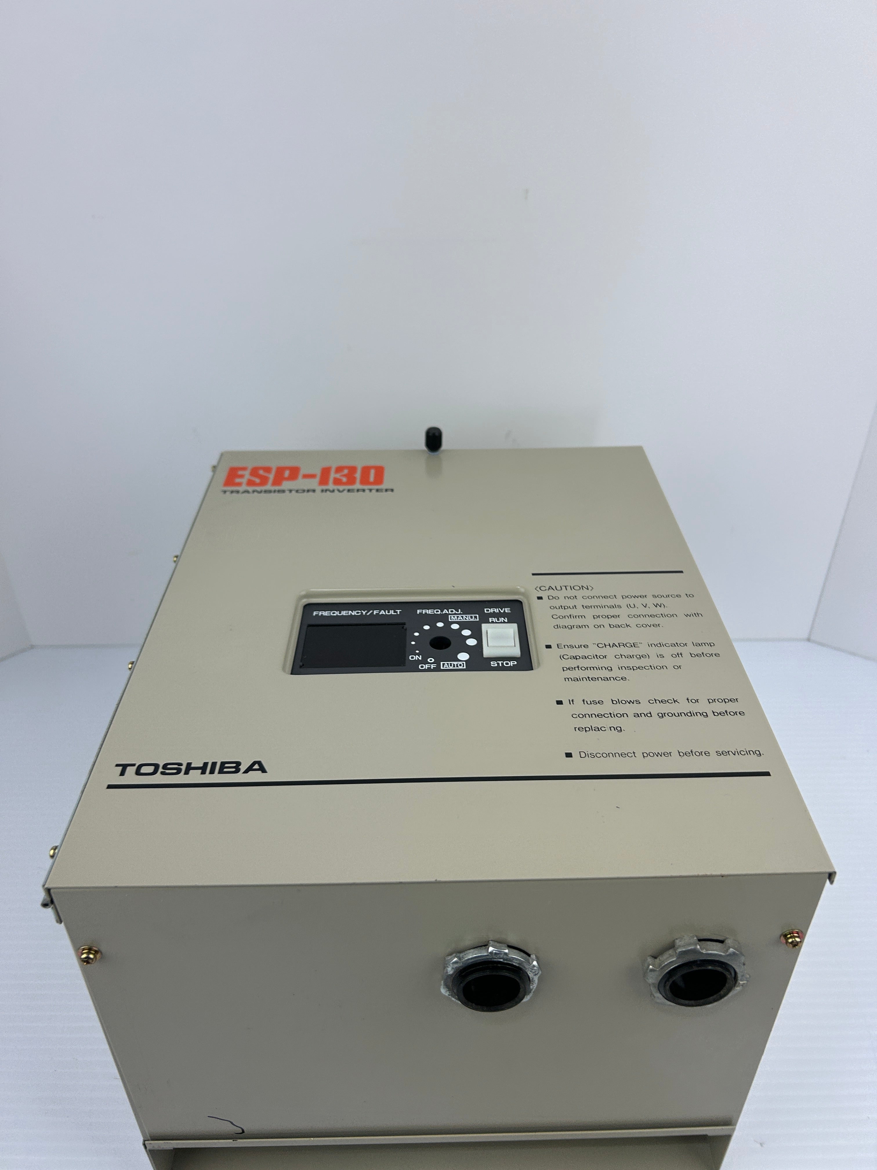 Toshiba VT130G1-4015B0E Transistor Inverter ESP-130 1HP 1.5kVA 460V 2.5A 3PH