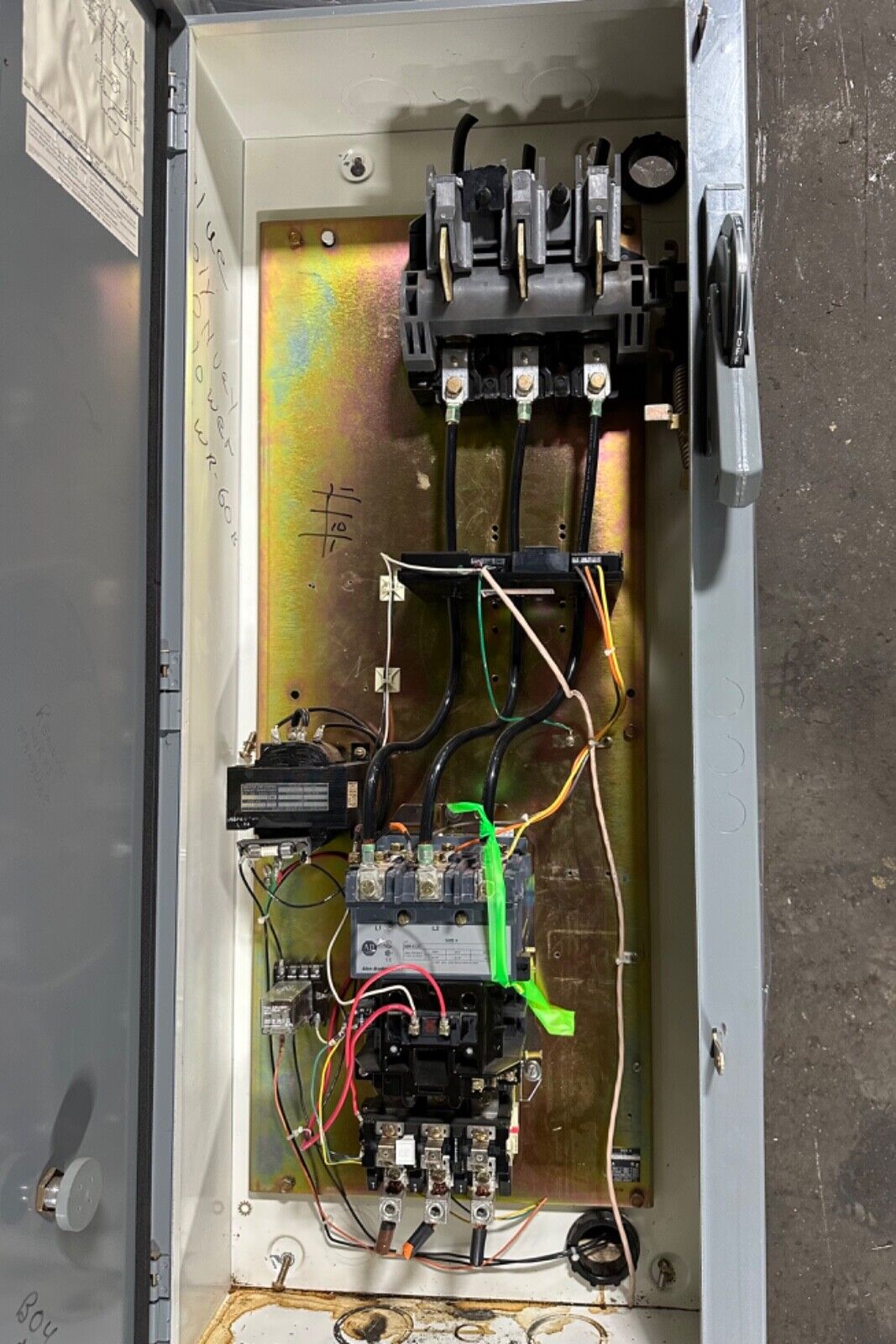 Allen Bradley 712-EAB43 Combination Motor Starter 509-EOD Size 4 100HP
