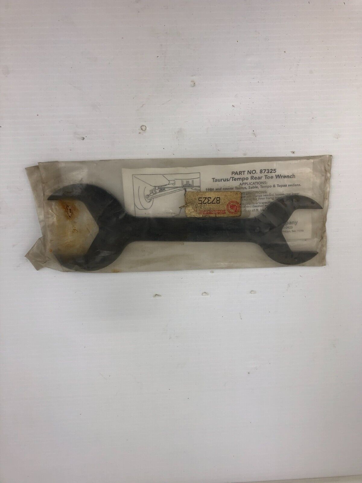 Specialty Products Company 87325 Taurus/Tempo Rear Toe Wrench