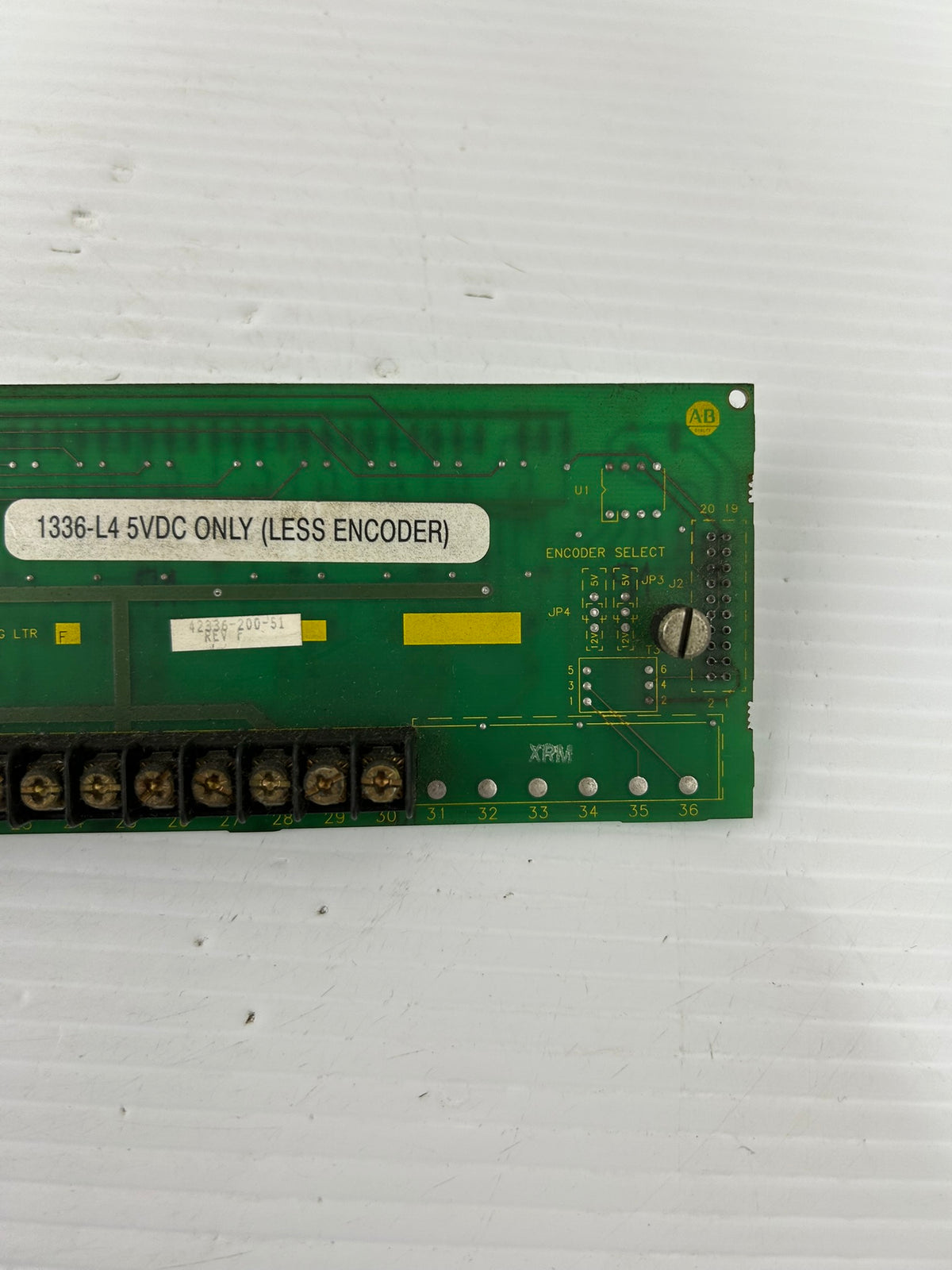 Allen-Bradley 1336-L4 Control Interface Board 42336-200-51 5VDC 42336-197-06