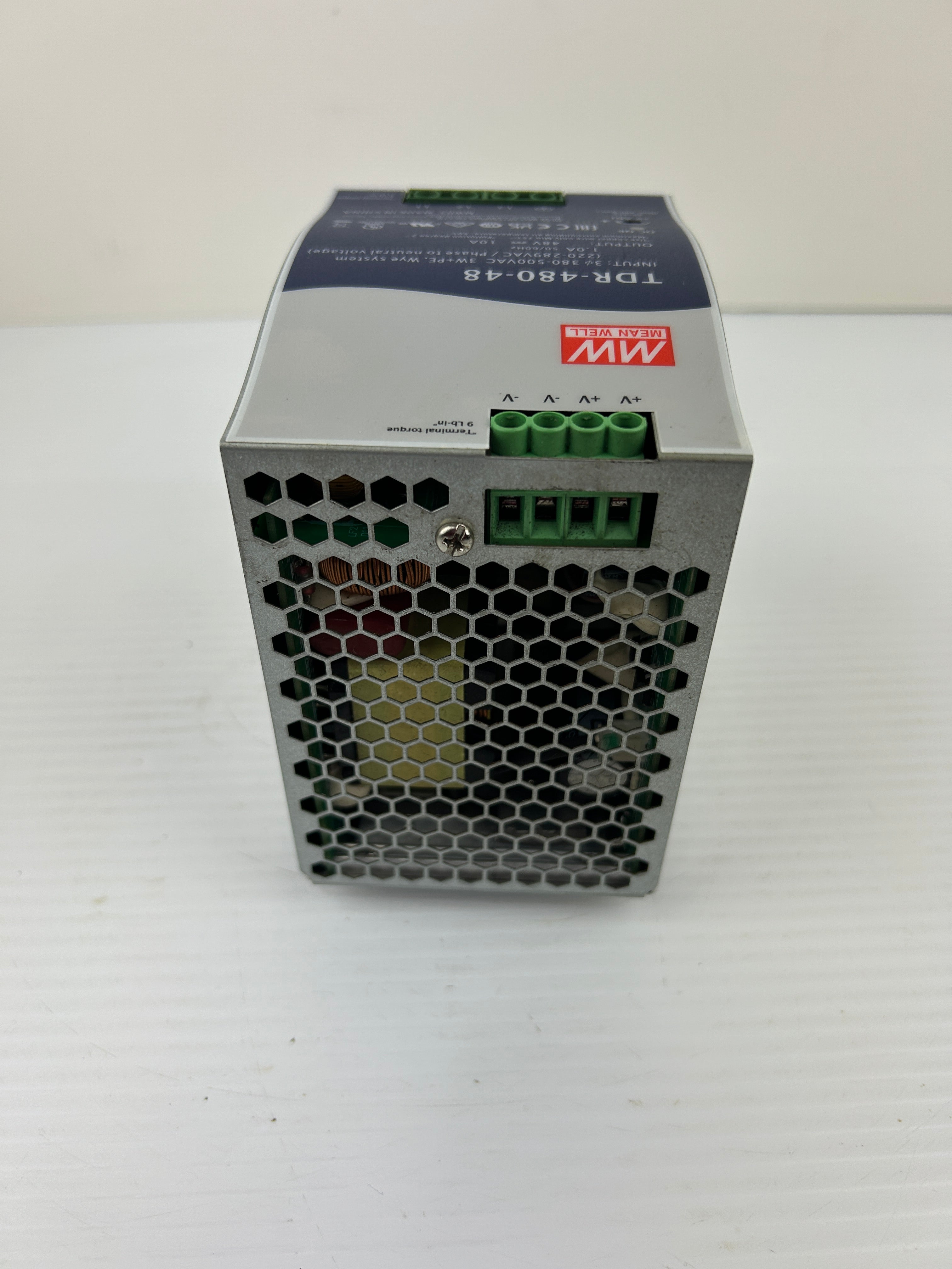 Mean Well TDR-480-48 Rail Switching Power Supply 48V 10A 480W