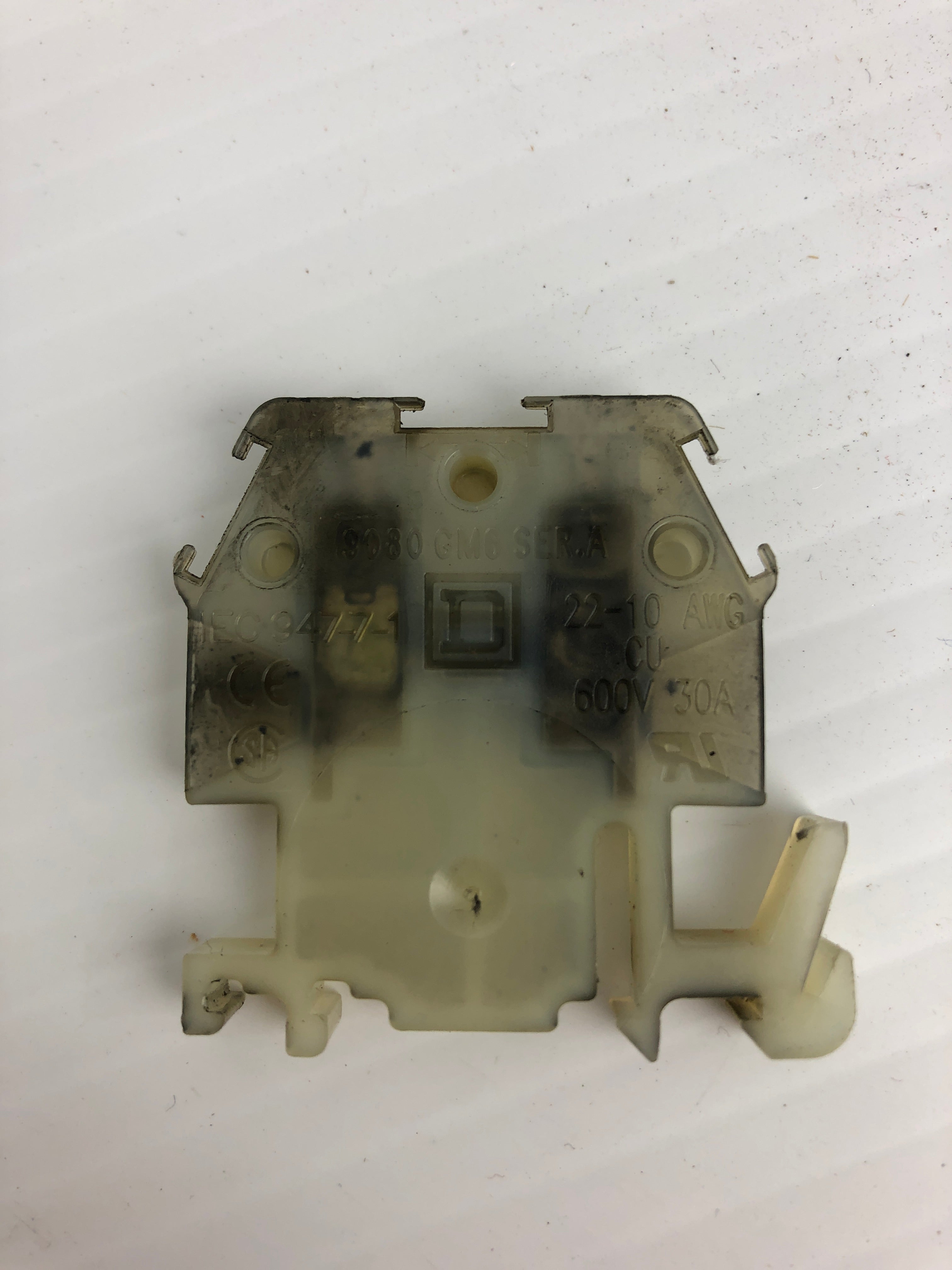 Square D 9080 GM6 Terminal Block Ser. A 600V 30A - Lot of 52