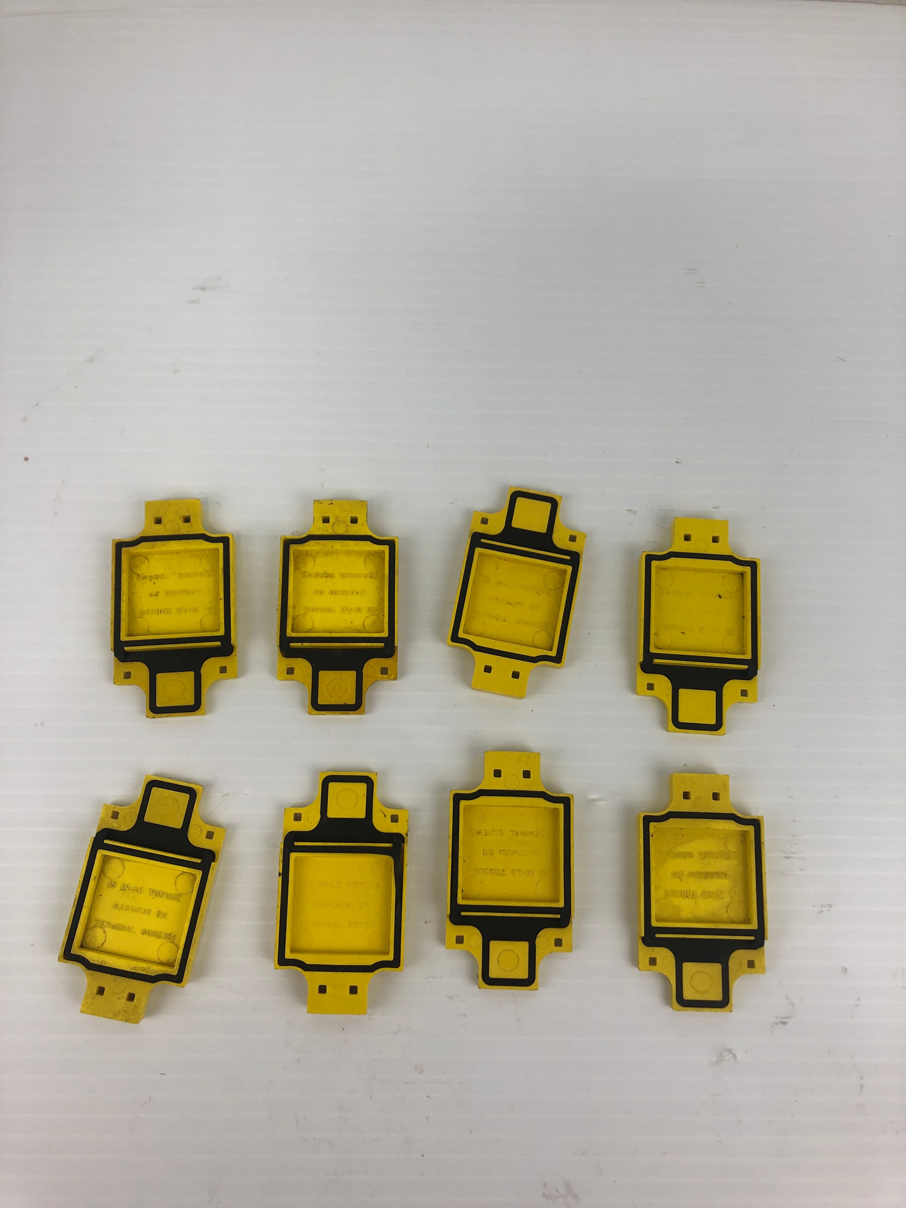 Banner 15 in-lb Torque Maximum on Terminal Screws Cover - Lot of 8