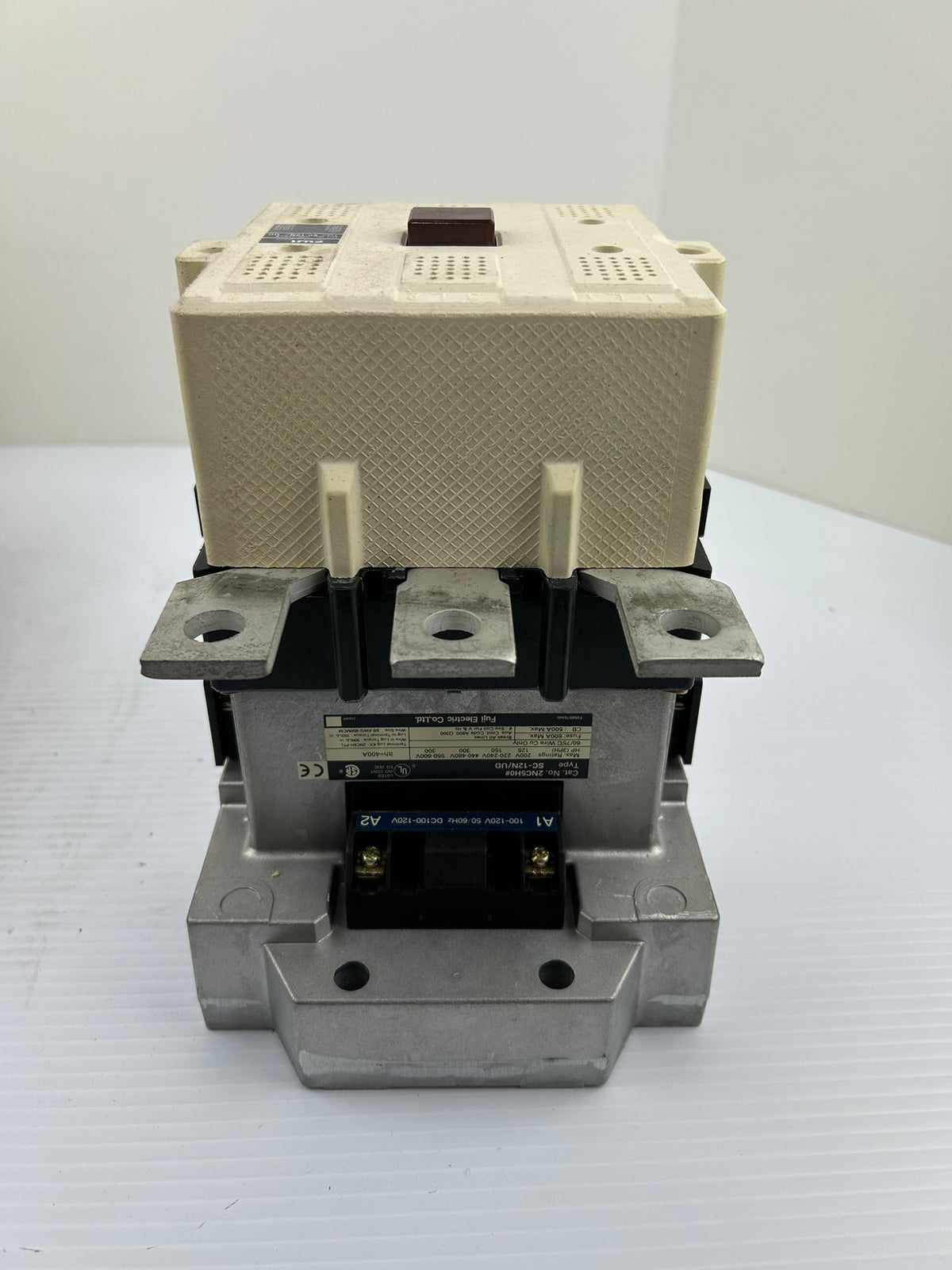 Fuji Electric SC-12N/UD 2NC5H0 Contactor 3 Pole 120V Coil 125-300HP 2NC5H0122