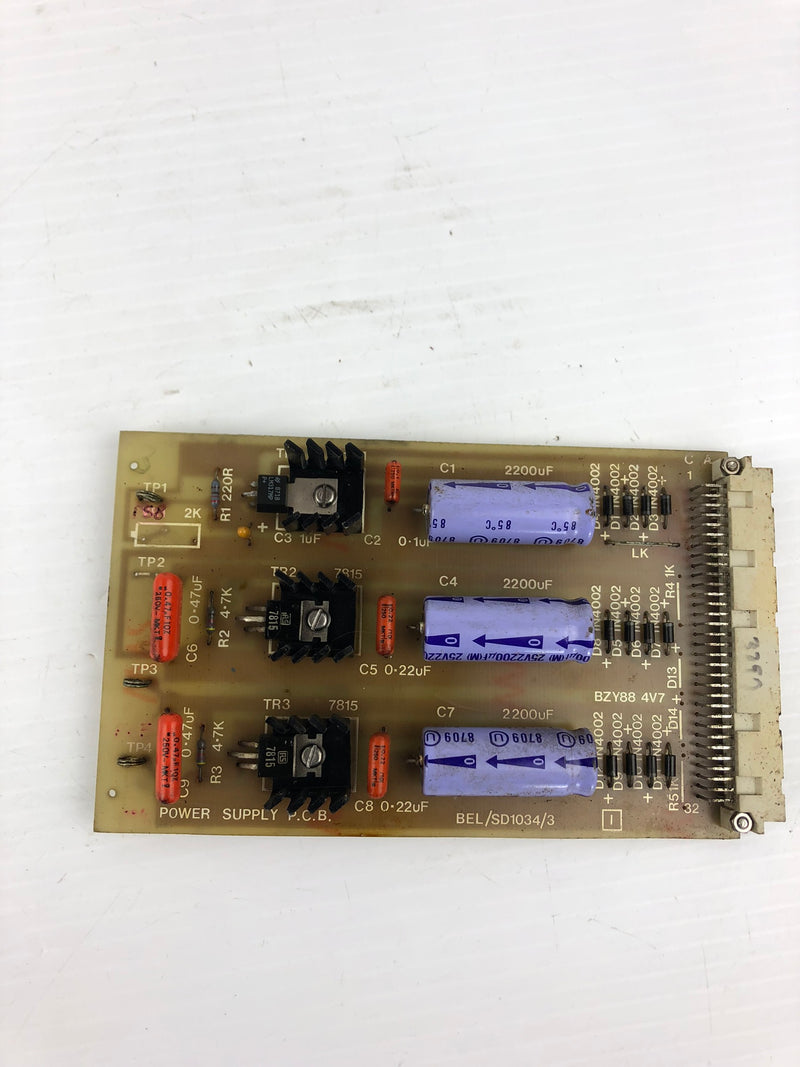 BEL SD1034/3 Power Supply Circuit Board