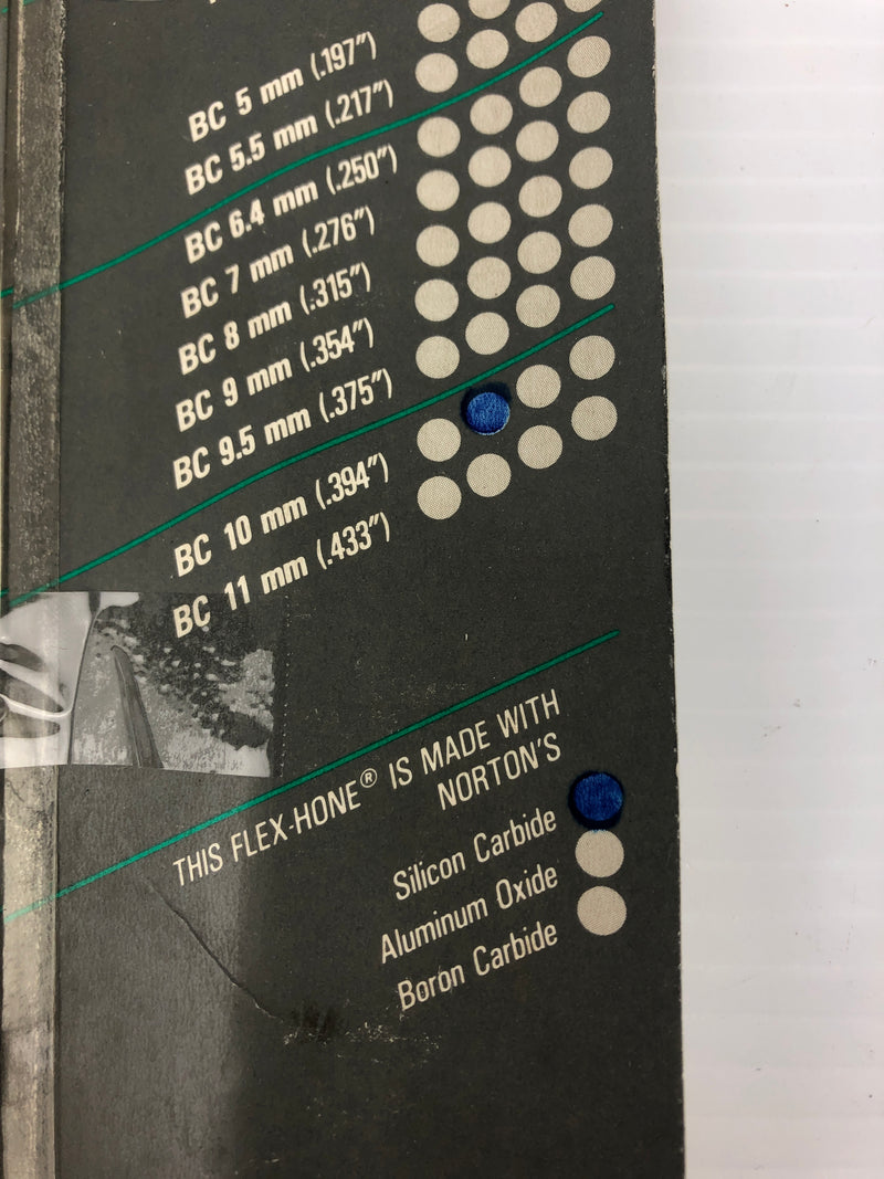 Flex Hone BC10mm Silicon Carbide Tool .394" 180 Grit