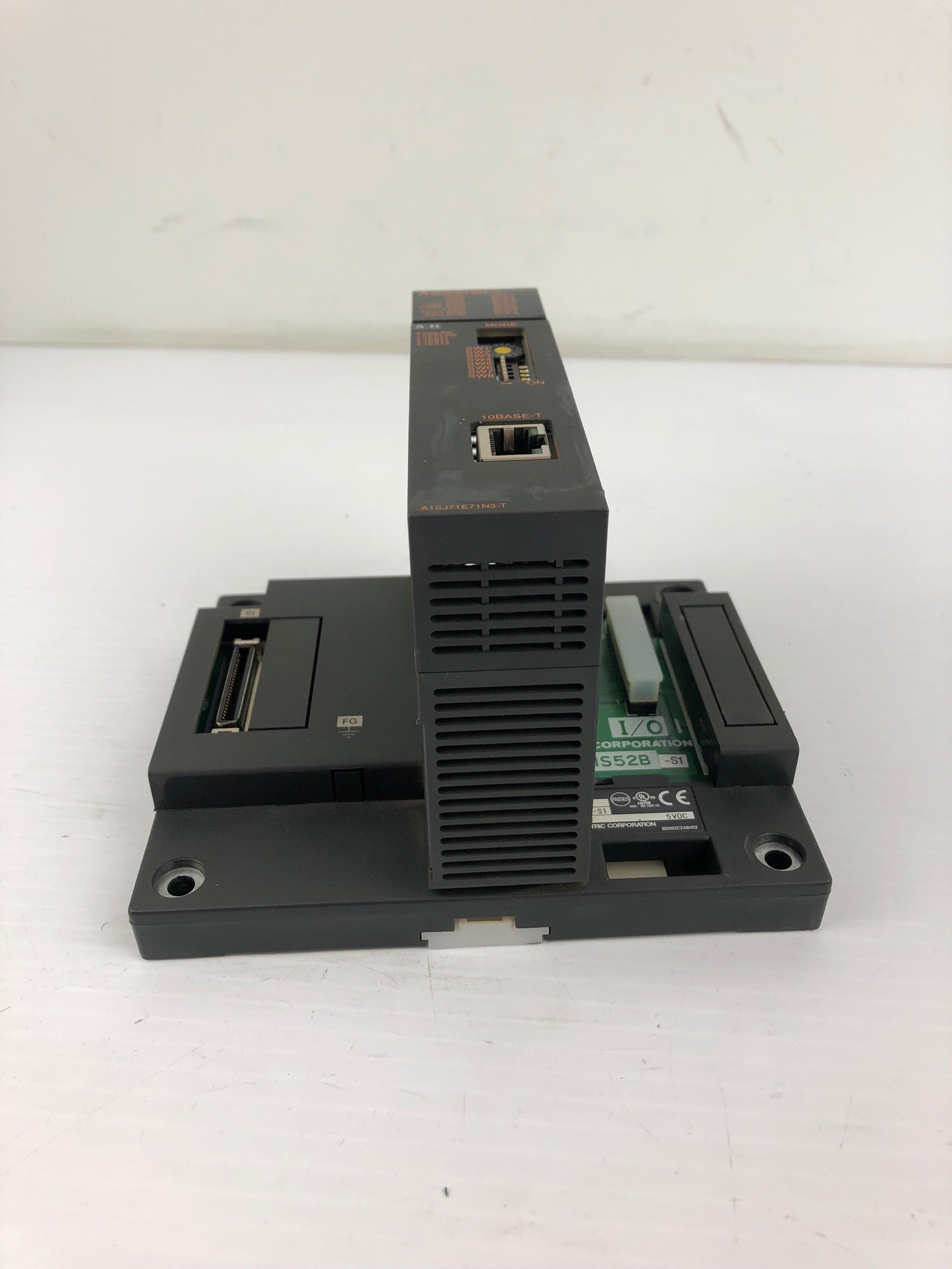 Mitsubishi A1SJ71E71N3-T 2-Slot with Ethernet I/F Unit A1S52B-S1 Base